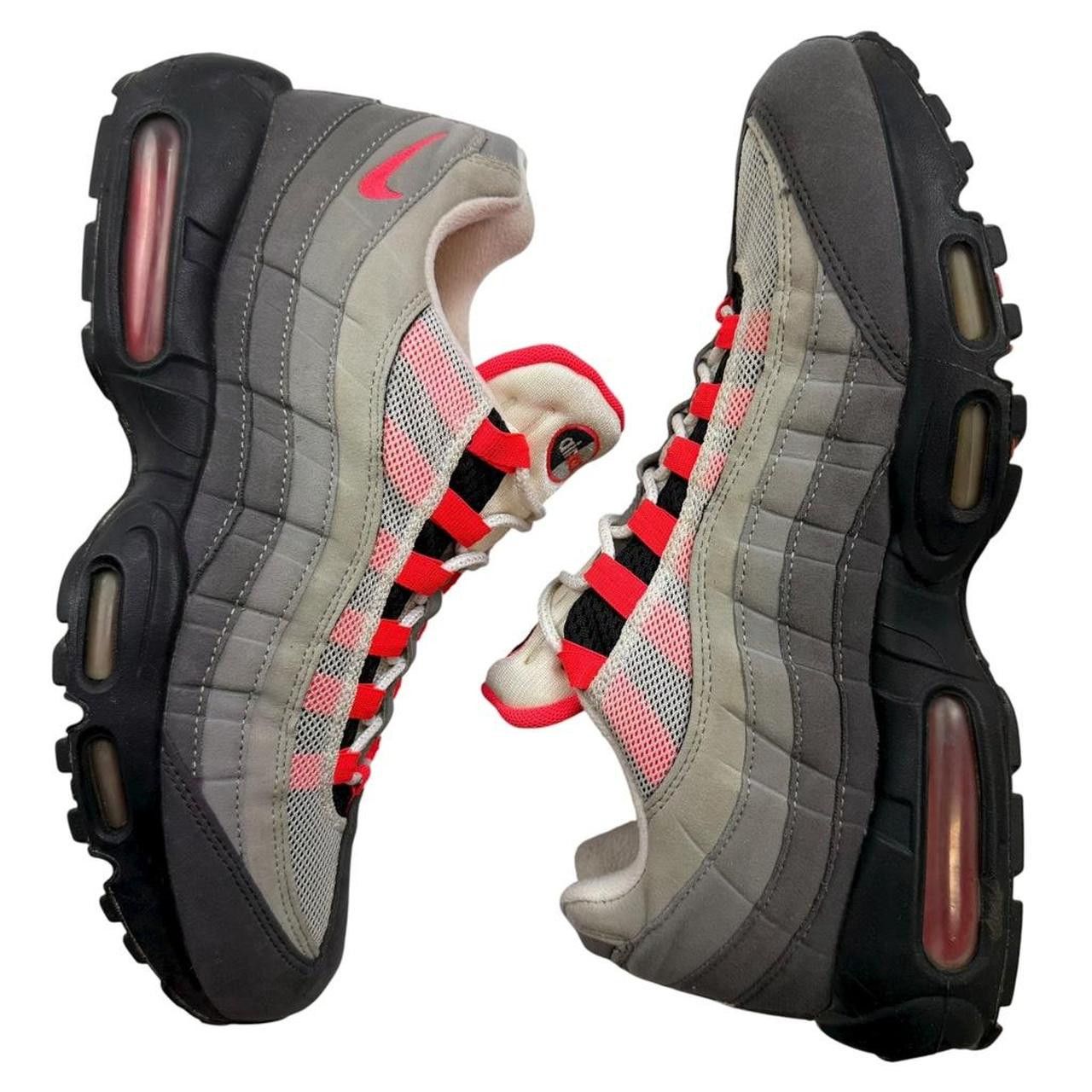 Nike Nike Air Max 95 OG Solar Red 2018 - Size US 10.5 / EU 44.5 Size US 10.5 / EU 43-44 - 3 Thumbnail