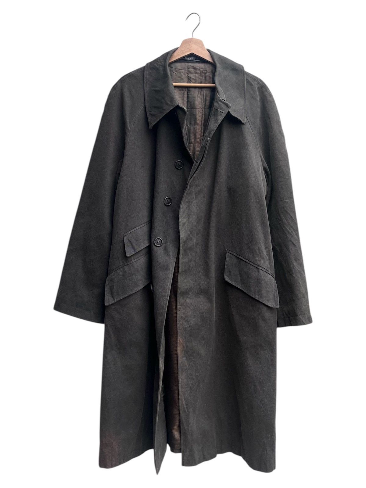 Japanese Brand Immaginazione Heavy Cotton Coat Made in Italy Size US M / EU 48-50 / 2 - 2 Thumbnail