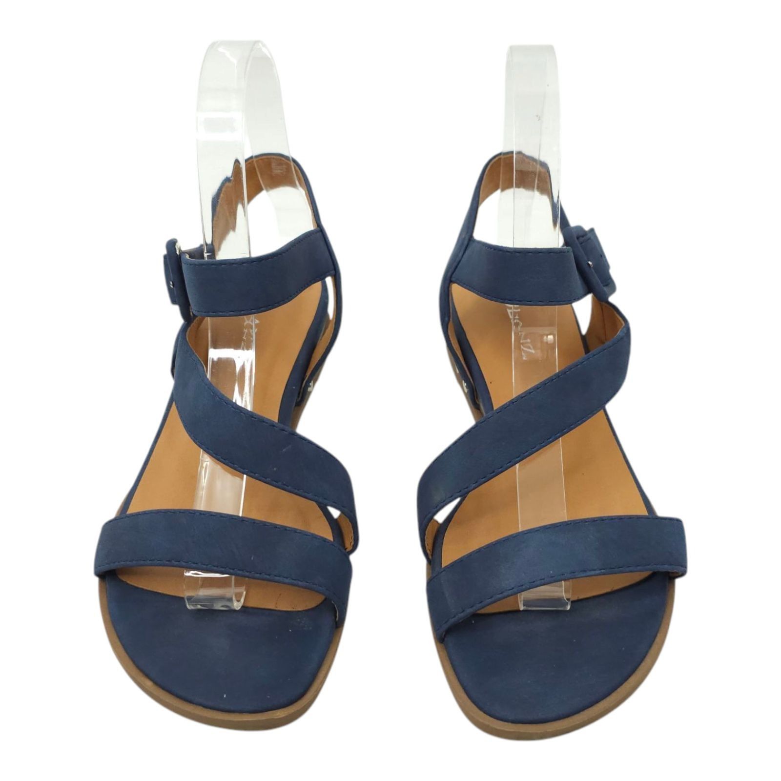 Other Solanz Sydney Strappy Sandals Womens 7 M Buckle Faux Leather Size US 7 / IT 37 - 5 Thumbnail