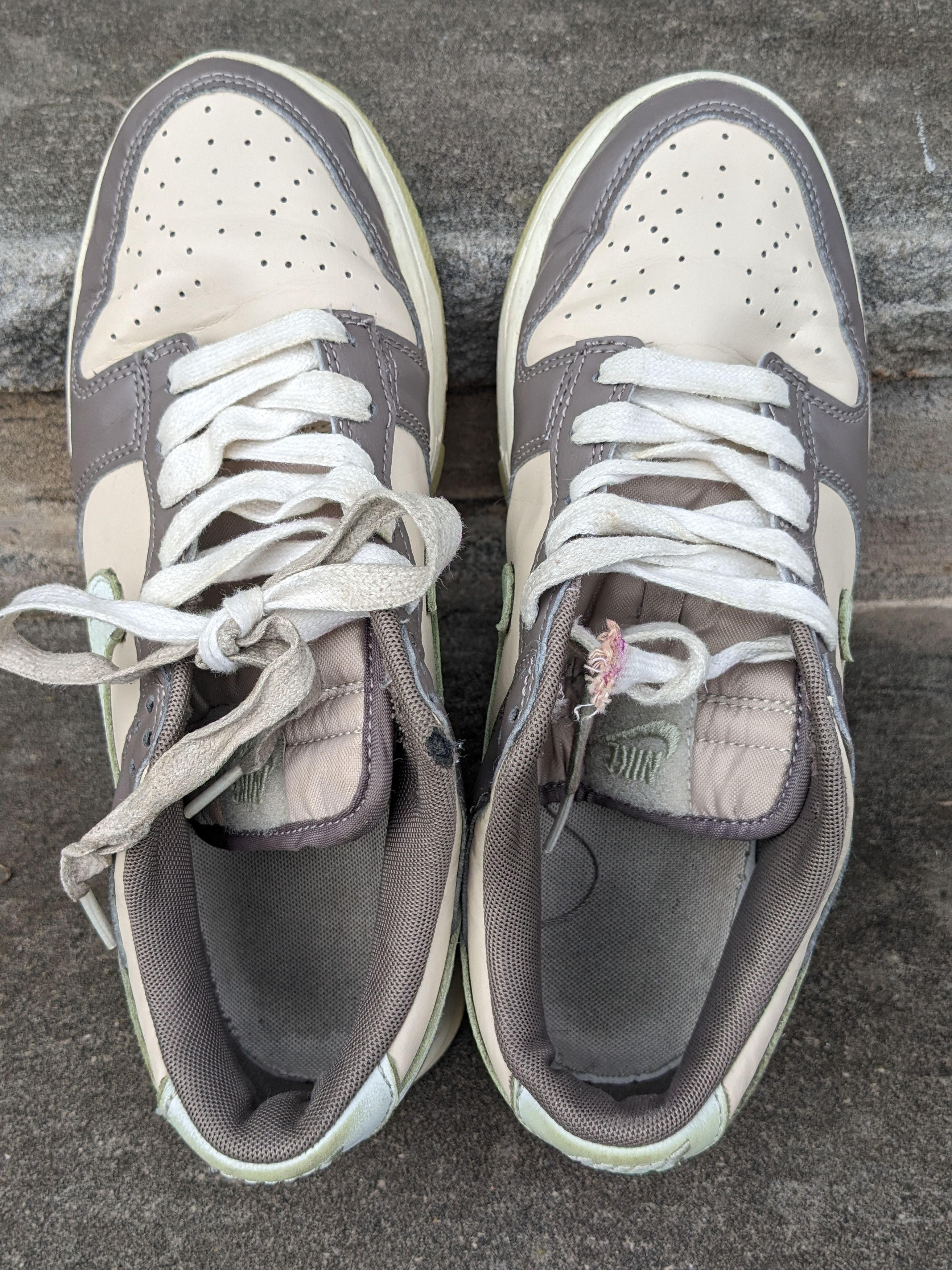 Designer × Nike Nike Dunk Low Retro Milk Tea FB4960-210 shoes Size 6.5 Size US 6.5 / EU 39-40 - 4 Thumbnail