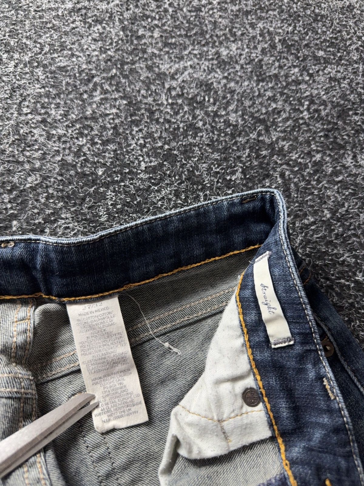 Denim & Supply Ralph Lauren 00s Western Polo Ralph Lauren Supply Jeans Blue Denim Y2K Size 27" / US 4 / IT 40 - 10 Thumbnail