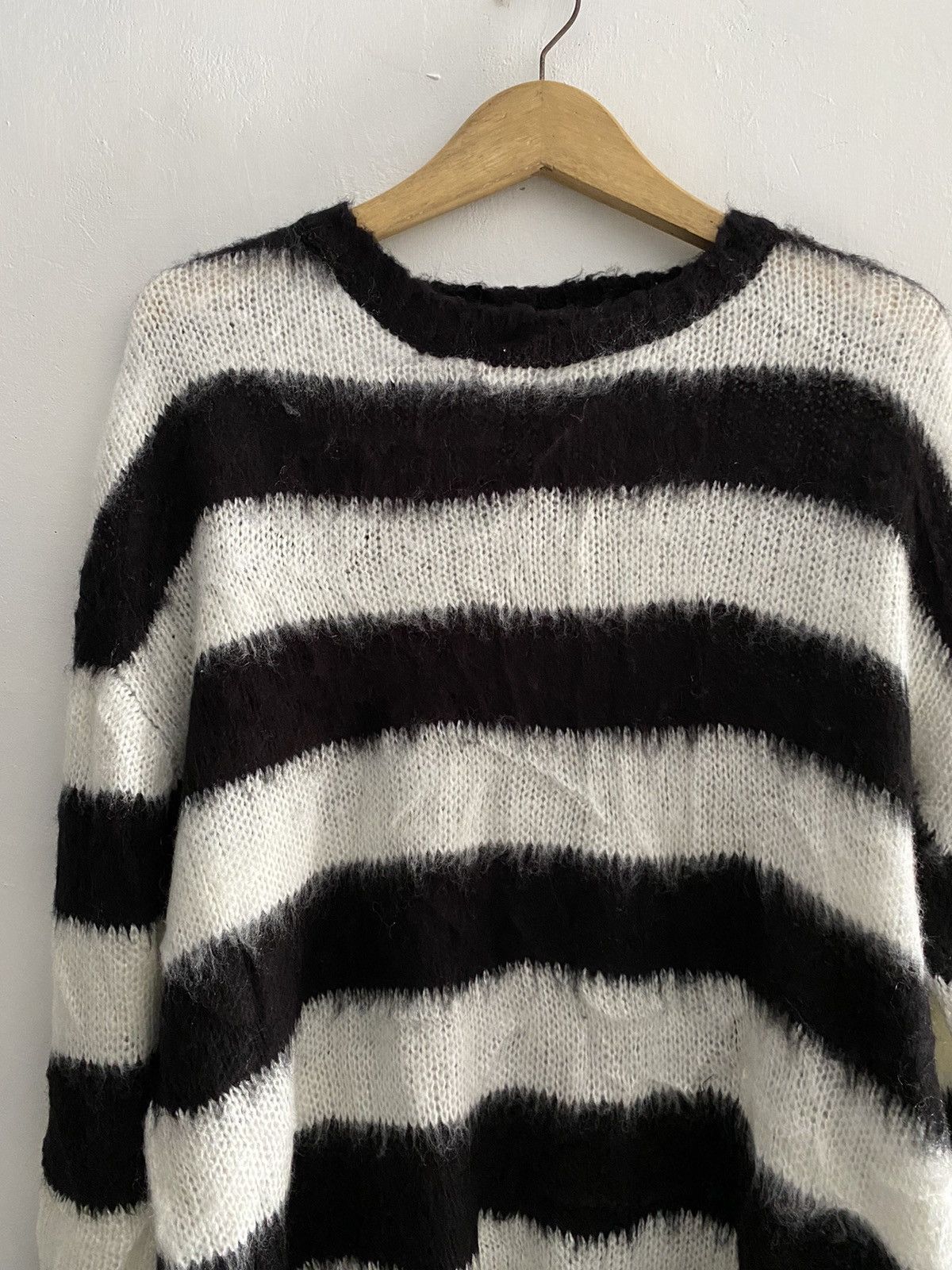 Hysteric Glamour Japanese vastic striped mohair knit Size US L / EU 52-54 / 3 - 2 Thumbnail