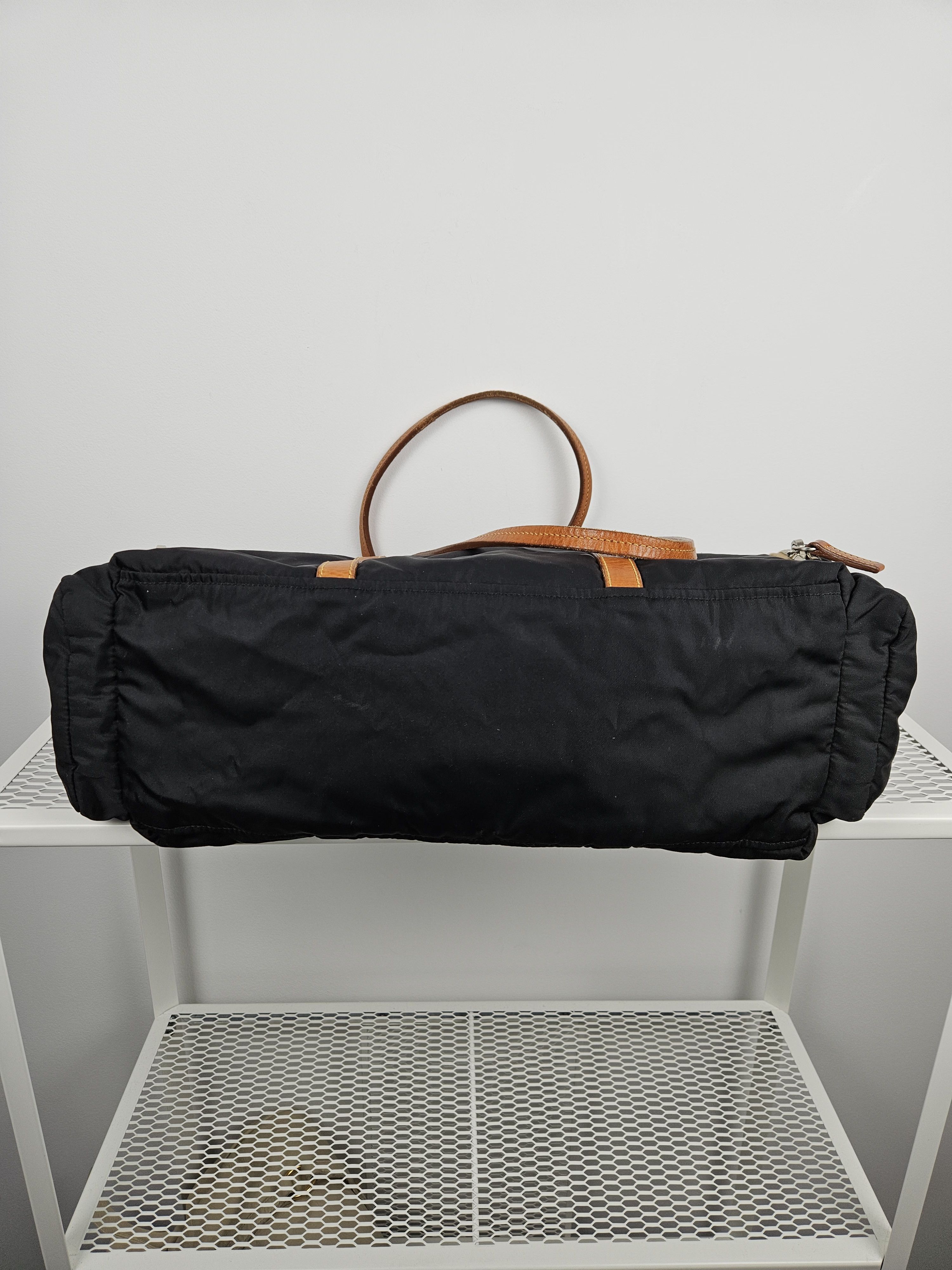 Miu Miu Archive miu miu nylon leather tote bag with cargo pockets Size ONE SIZE - 13 Thumbnail