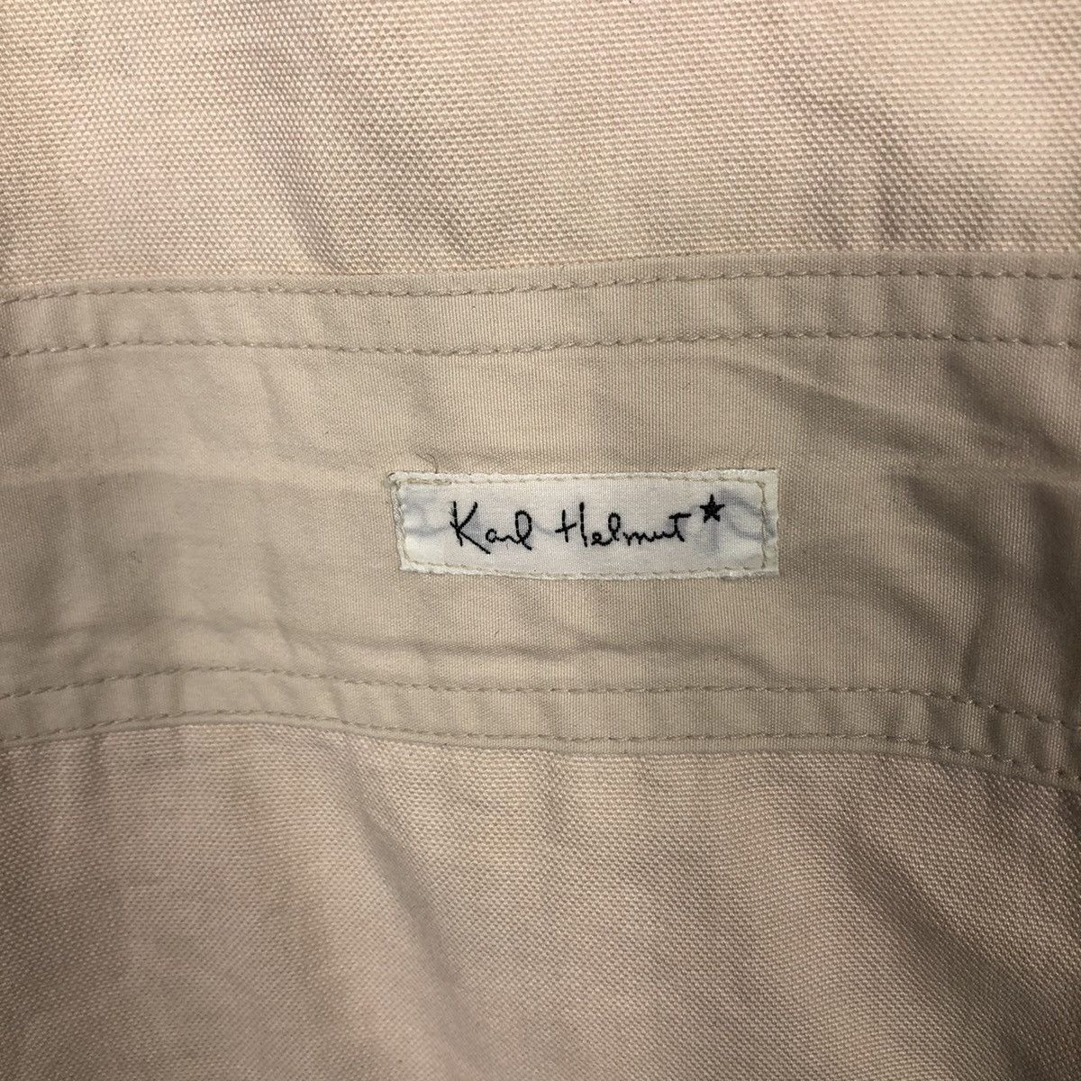Japanese Brand × Karl Helmut 📌Vintage Chore Worker Jacket Karl Helmut Big Logo Lining Size US L / EU 52-54 / 3 - 17 Thumbnail