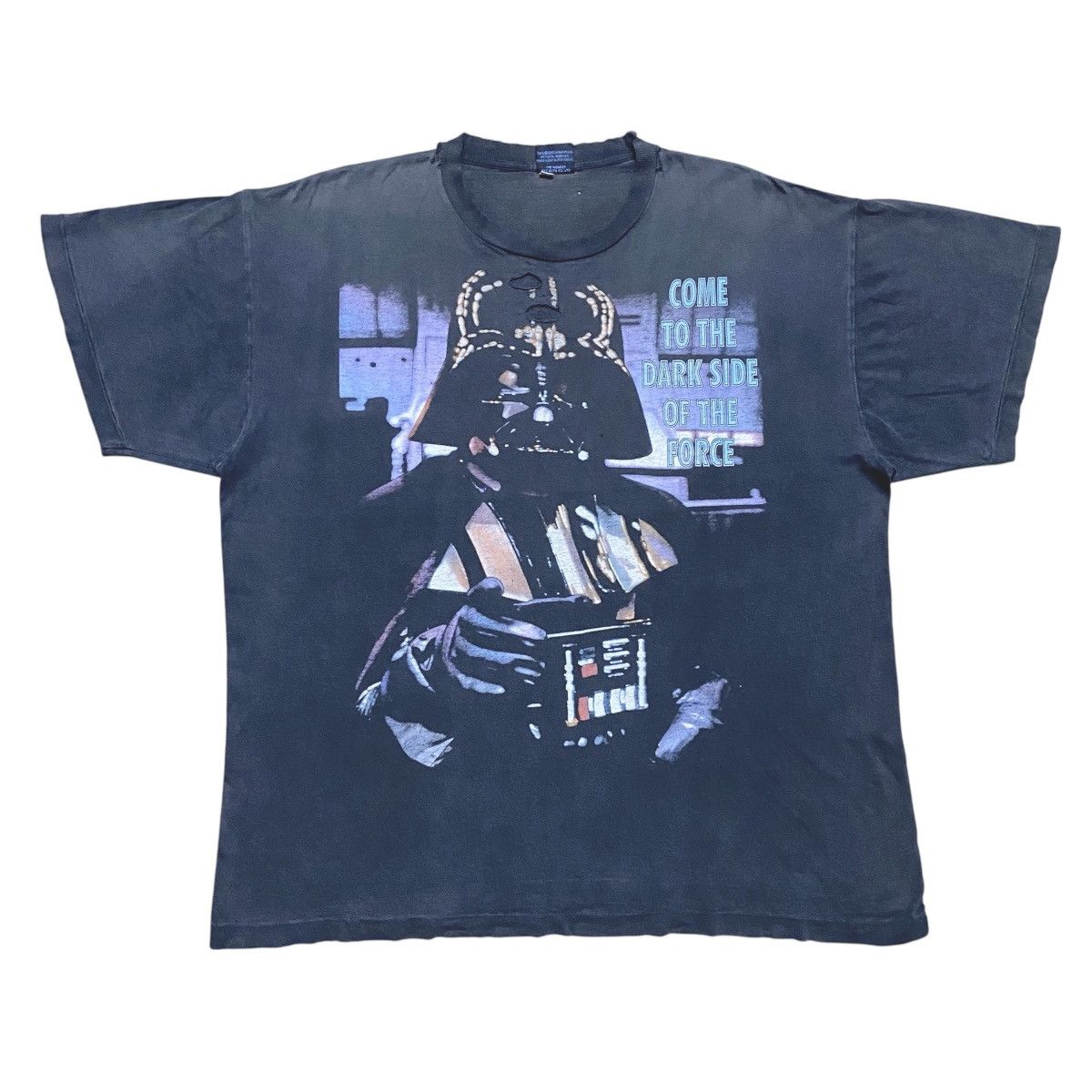 Star Wars Rare‼️🔥Vintage Distress Star Wars Darth Vader OVP T-Shirt Size US L / EU 52-54 / 3 - 1 Thumbnail