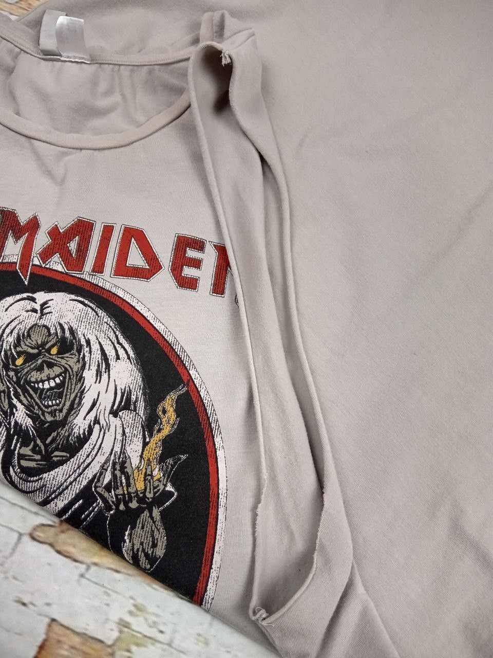 H&M Iron Maiden 2017 H&M Oversized T-Shirt Dress Size M / US 6-8 / IT 42-44 - 6 Thumbnail