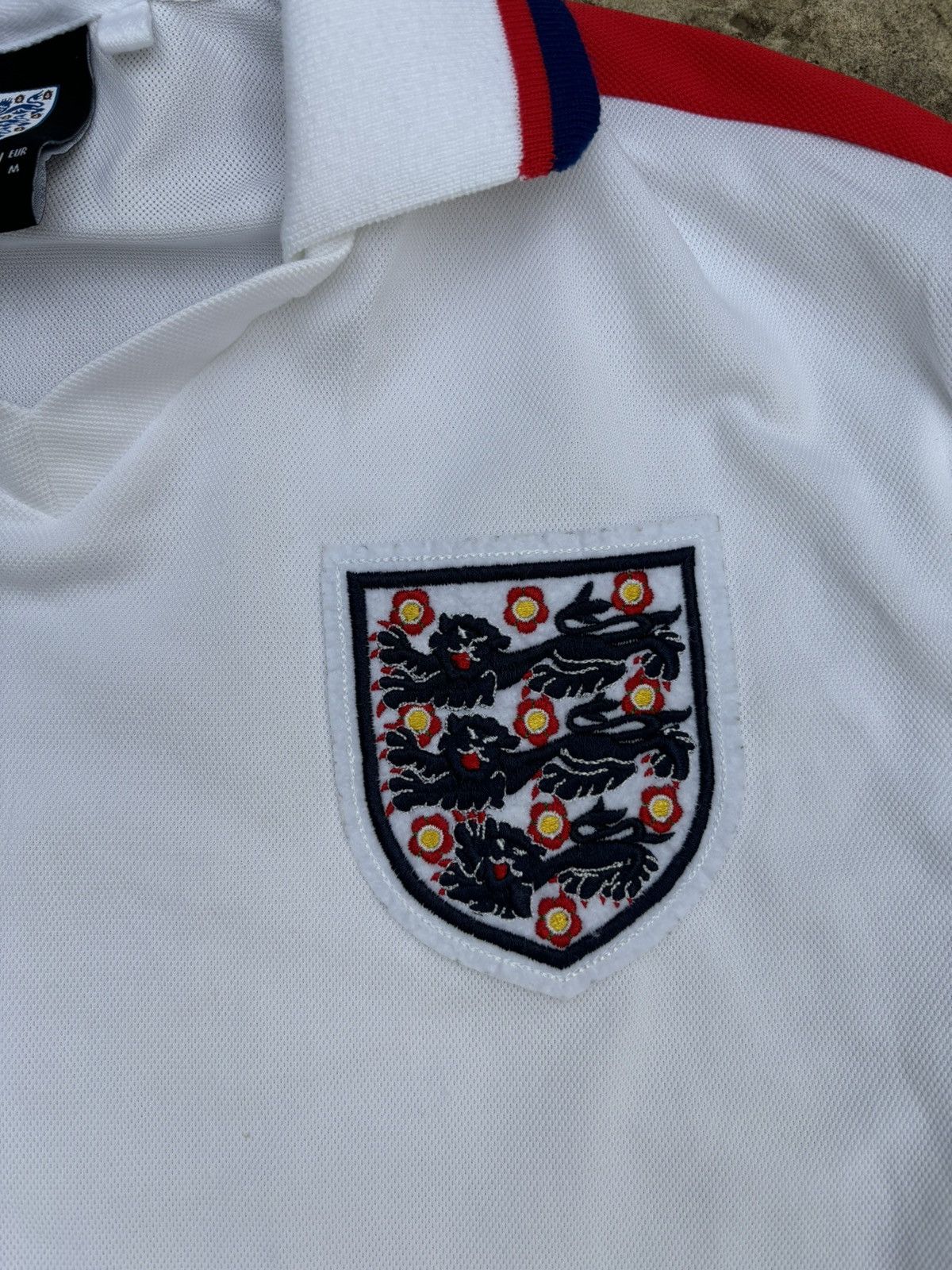 Vintage England National Team Retro Replicas Soccer Jersey Size US M / EU 48-50 / 2 - 5 Thumbnail