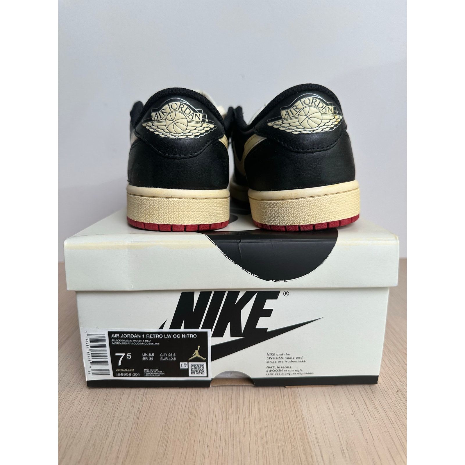 Jordan Brand Jordan 1 x Nigel Sylvester Better With Time - Size 7.5M -New Size US 7.5 / EU 40-41 - 9 Thumbnail