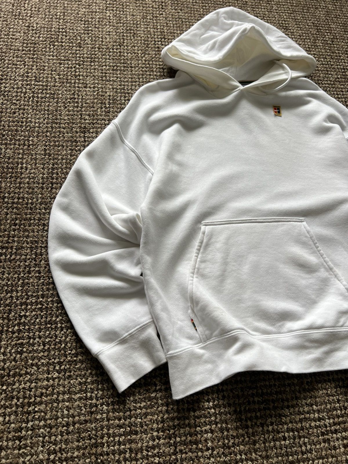 Nike 90’s NIKE VINTAGE Fleece Hoodie Court Heritage White Size US S / EU 44-46 / 1 - 5 Thumbnail