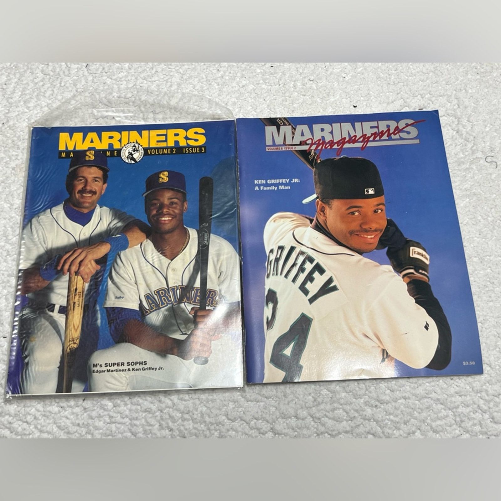 MLB Vintage Ken Griffey Jr. Mariners Magazine Lot MINT Size ONE SIZE - 1 Thumbnail