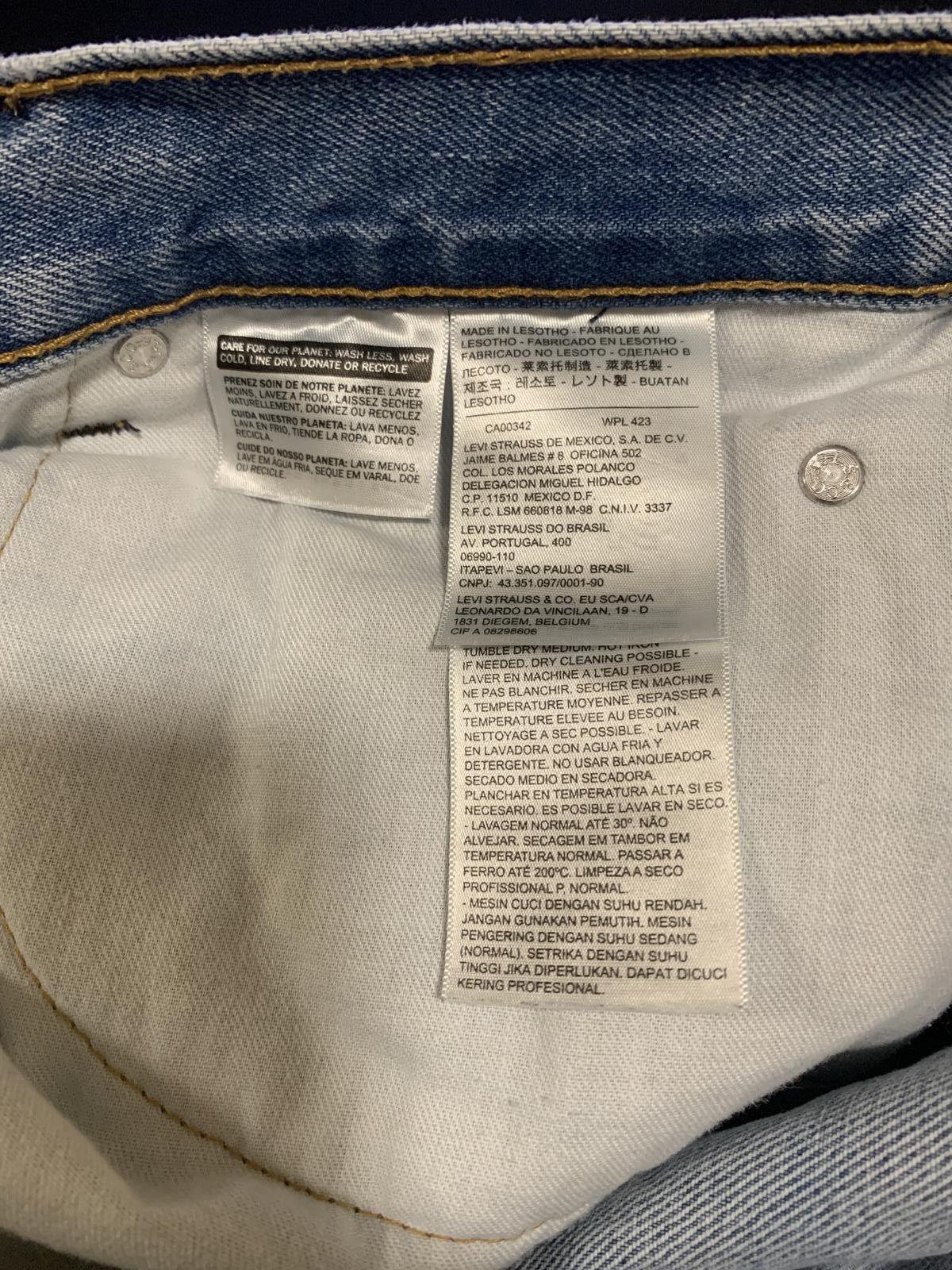 Other Levi's 550 Men's Altered Blue Sz 42 Denim Shorts Size US 42 / EU 58 - 10 Thumbnail