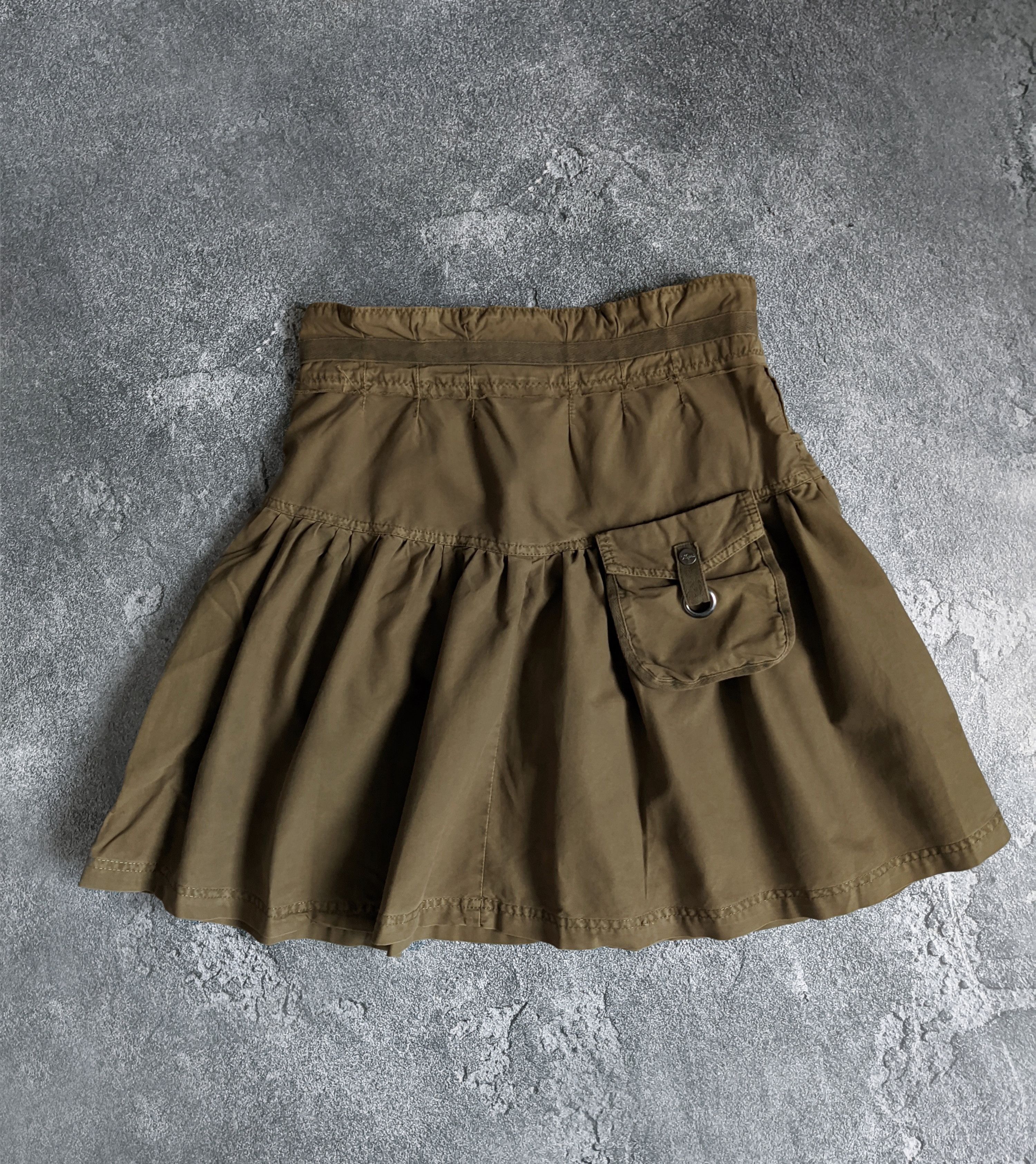 y2k skirt vintage cargo japanese