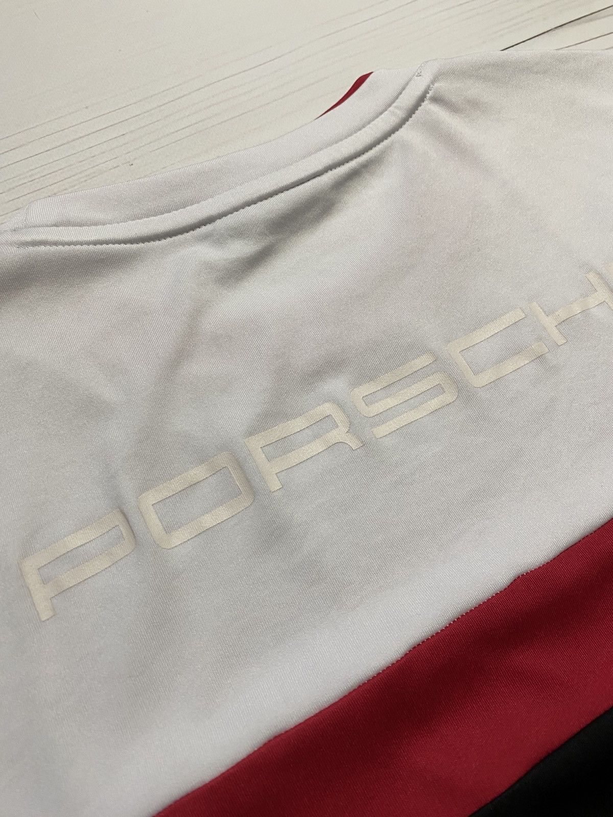 Porsche Design Porsche Motorsport Racing Big Logo y2k t shirt Size US XL / EU 56 / 4 - 15 Thumbnail