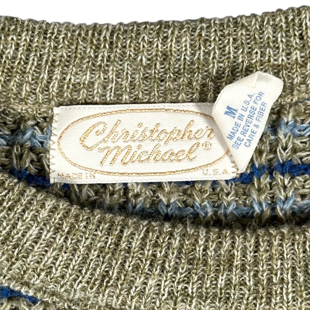 Vintage VINTAGE Christopher Michael Sweater Mens Cardigan? Size US M / EU 48-50 / 2 - 4 Thumbnail