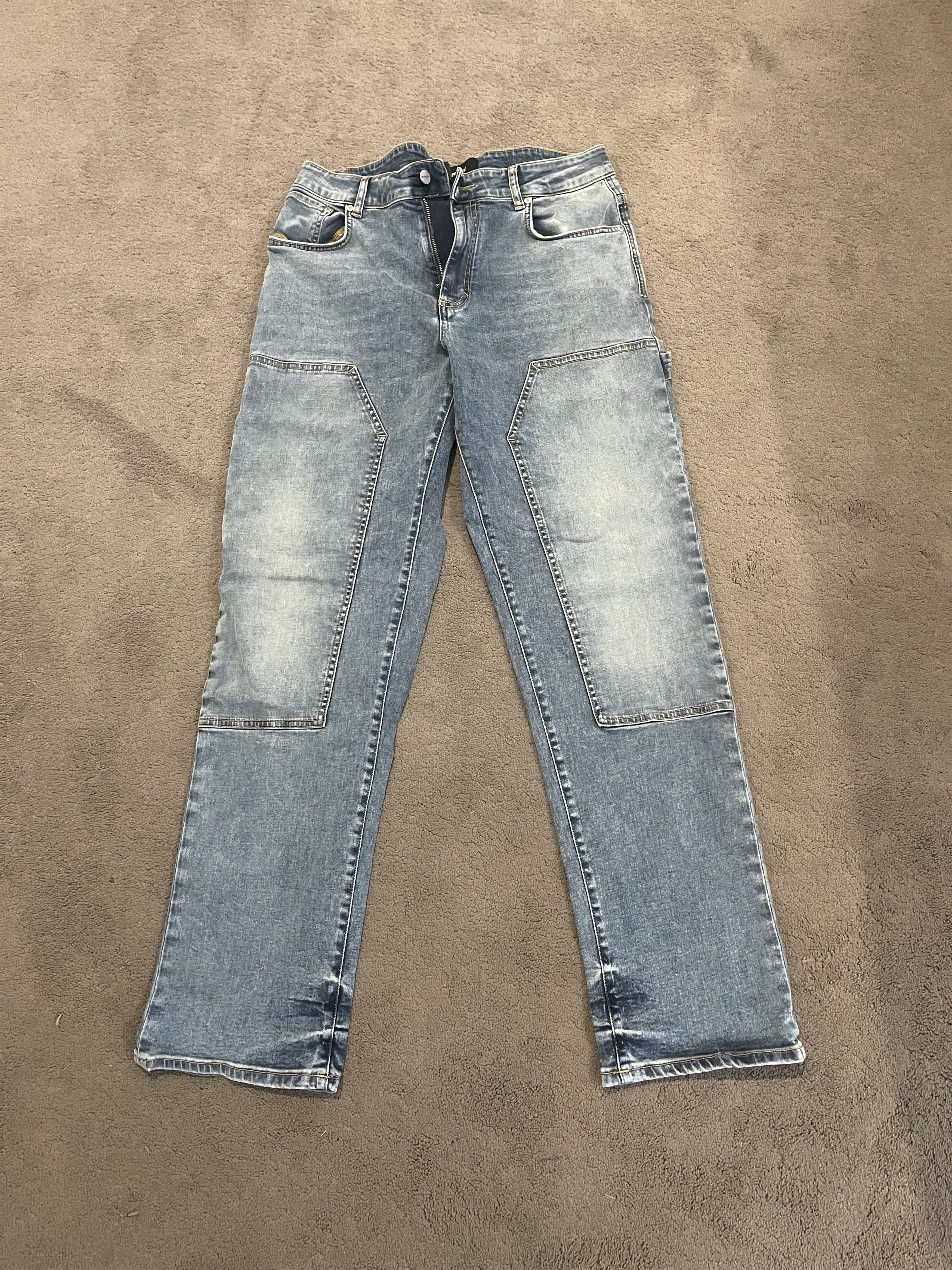 Represent Clo. Represent washed blue carpenter jeans Size US 31 - 1 Thumbnail
