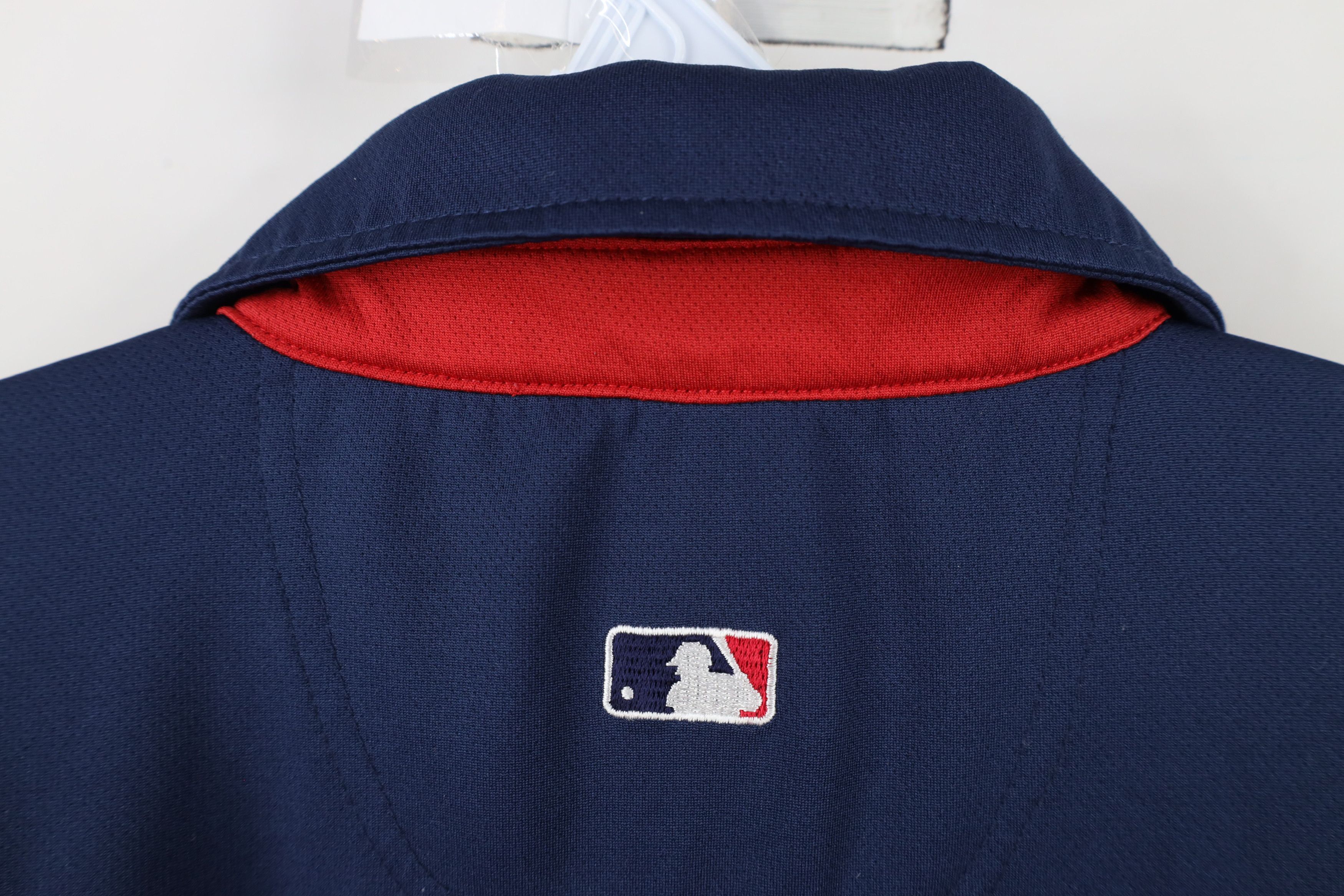 Nike × Vintage Vintage Y2K Nike Chief Wahoo Cleveland Indians Baseball Polo Size US L / EU 52-54 / 3 - 12 Thumbnail