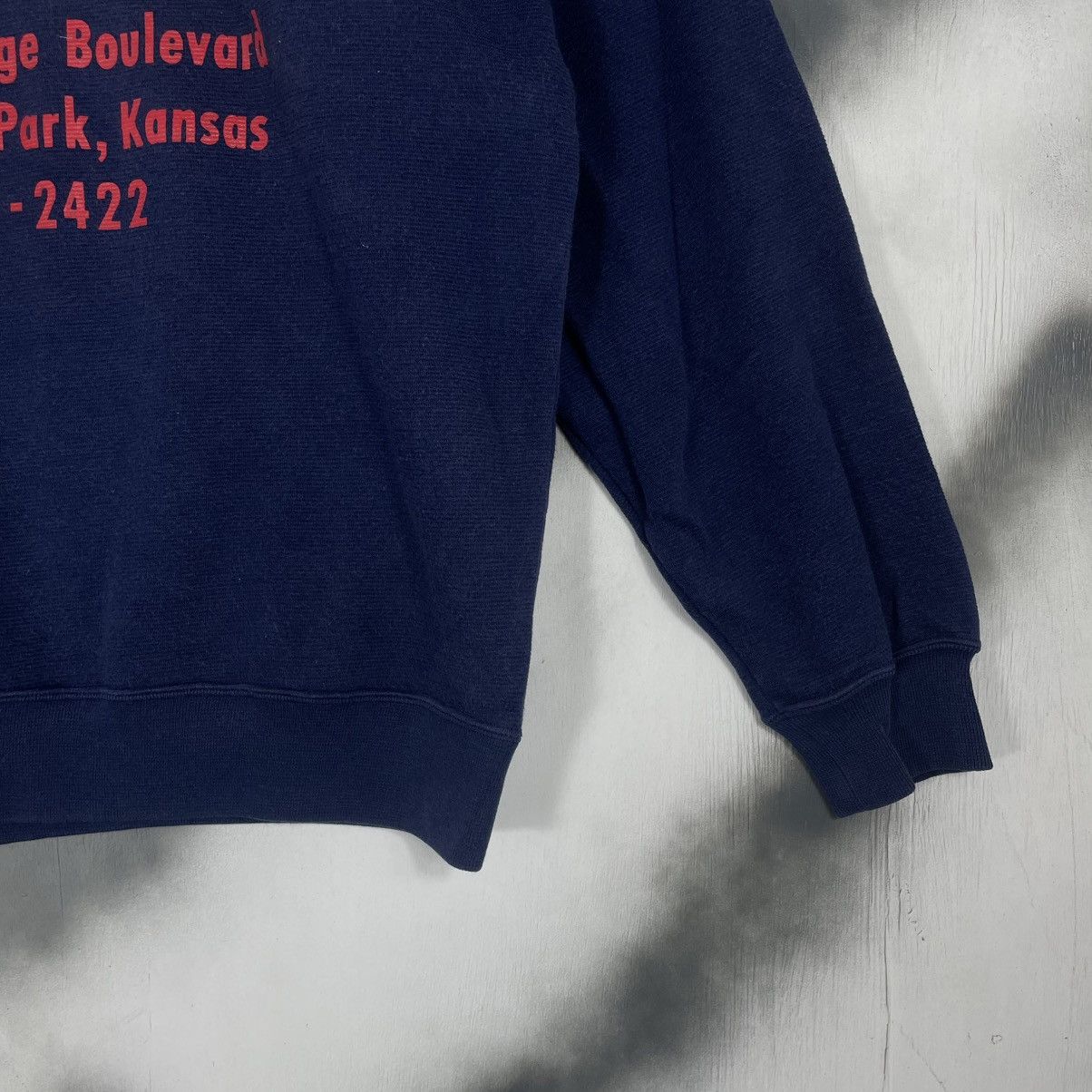 NCAA × Vintage Vintage NCAA Boulevard Kansas Sweatshirt Size US L / EU 52-54 / 3 - 2 Thumbnail