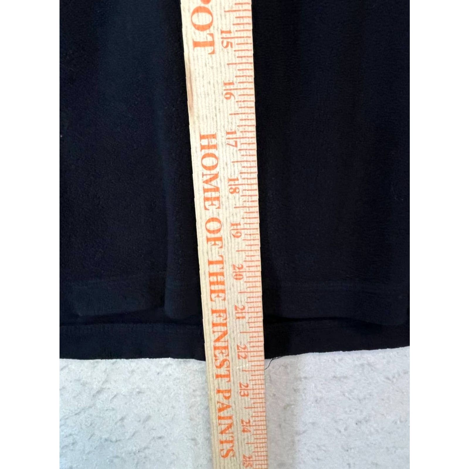 Vintage LL Bean Womens Sweater Black Full Zip Fleece Polyester Size Medium Regular Zip Up Mock Neck Winter Womens Size M / US 6-8 / IT 42-44 - 5 Thumbnail