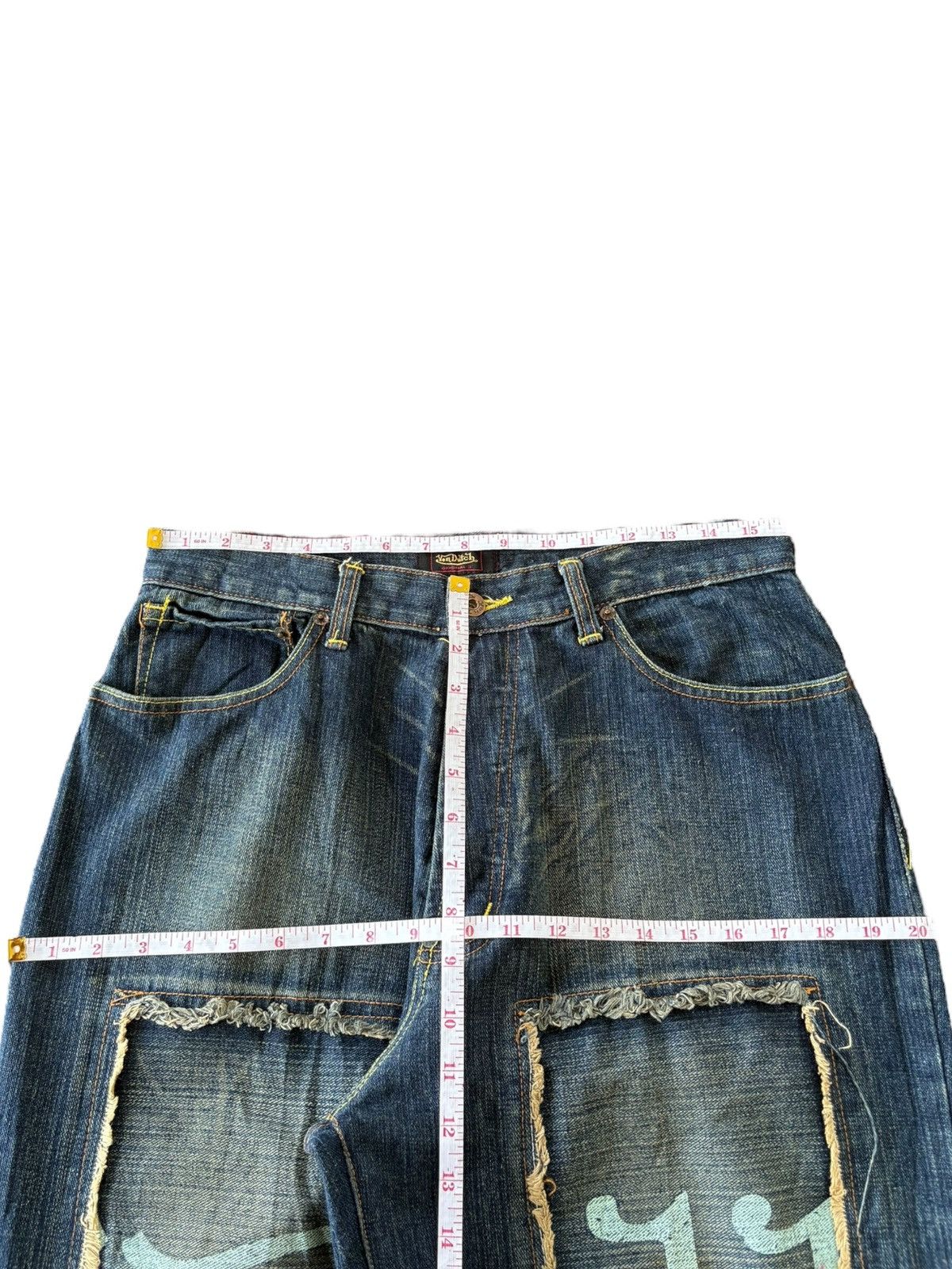 Von Dutch Vintage American Von Dutch Patches Baggy Jeans Size US 32 / EU 48 - 10 Thumbnail