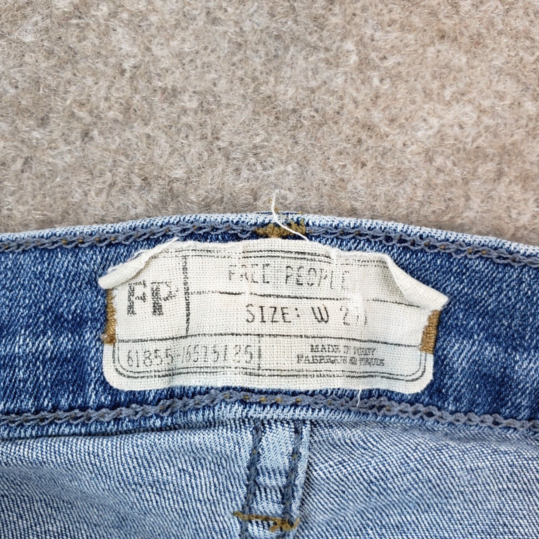 Free People Free People Jeans 26x30 Blue Denim Skinny Leg Stretch Casual Womens Jeans Mens? Size 26" / US 2 / IT 38 - 7 Thumbnail
