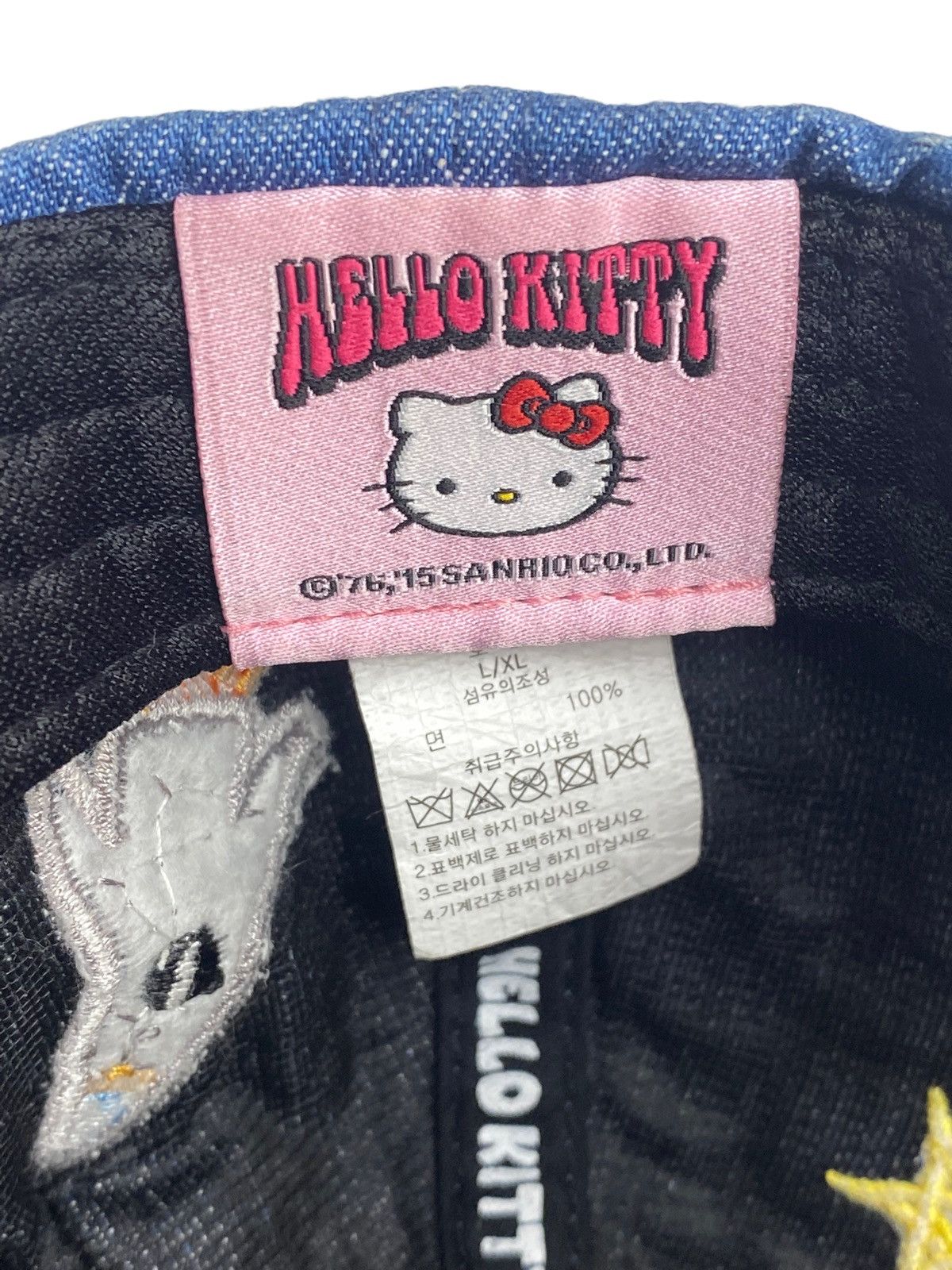 Angel Blue 2000s Hello Kitty - Denim Hat Size 30 - 11 Thumbnail