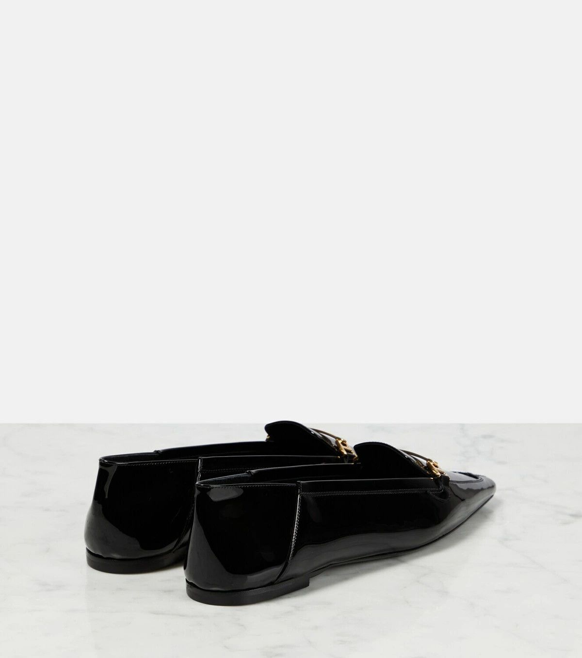 Saint Laurent Paris o1bcso1str1224 Chris Loafer In Patent Leather in Black Size US 7 / IT 37 - 2 Thumbnail