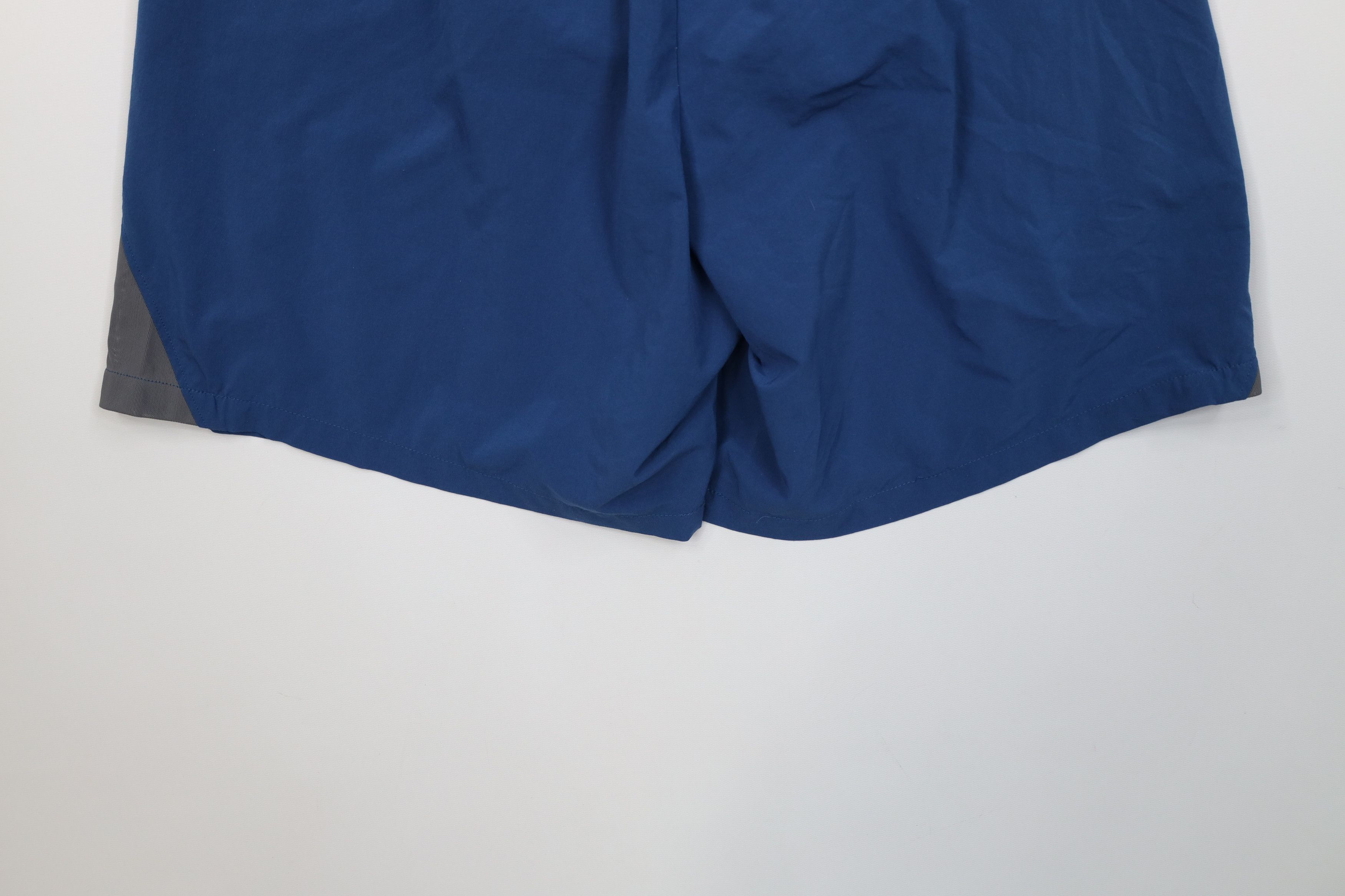 Nike Vintage Y2K Nike Mini Swoosh Lined Above Knee Shorts Blue Size US 34 / EU 50 - 11 Thumbnail