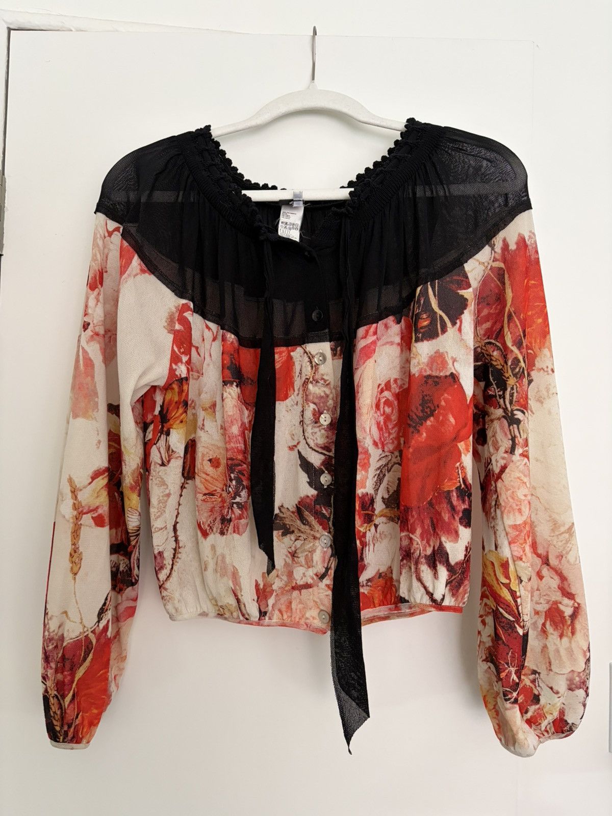 Jean Paul Gaultier Jean Paul Gaultier Soleil Vintage Blouse Size S / US 4 / IT 40 - 1 Thumbnail