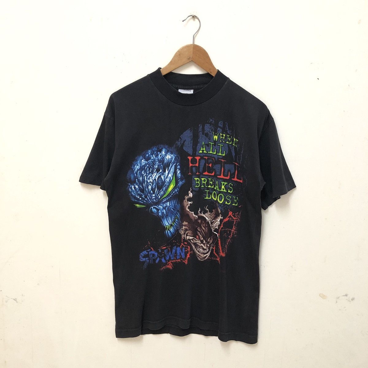 Vintage Vintage Spawn When All Hell Breaks Loose by Stanley Desantis Size US M / EU 48-50 / 2 - 1 Thumbnail