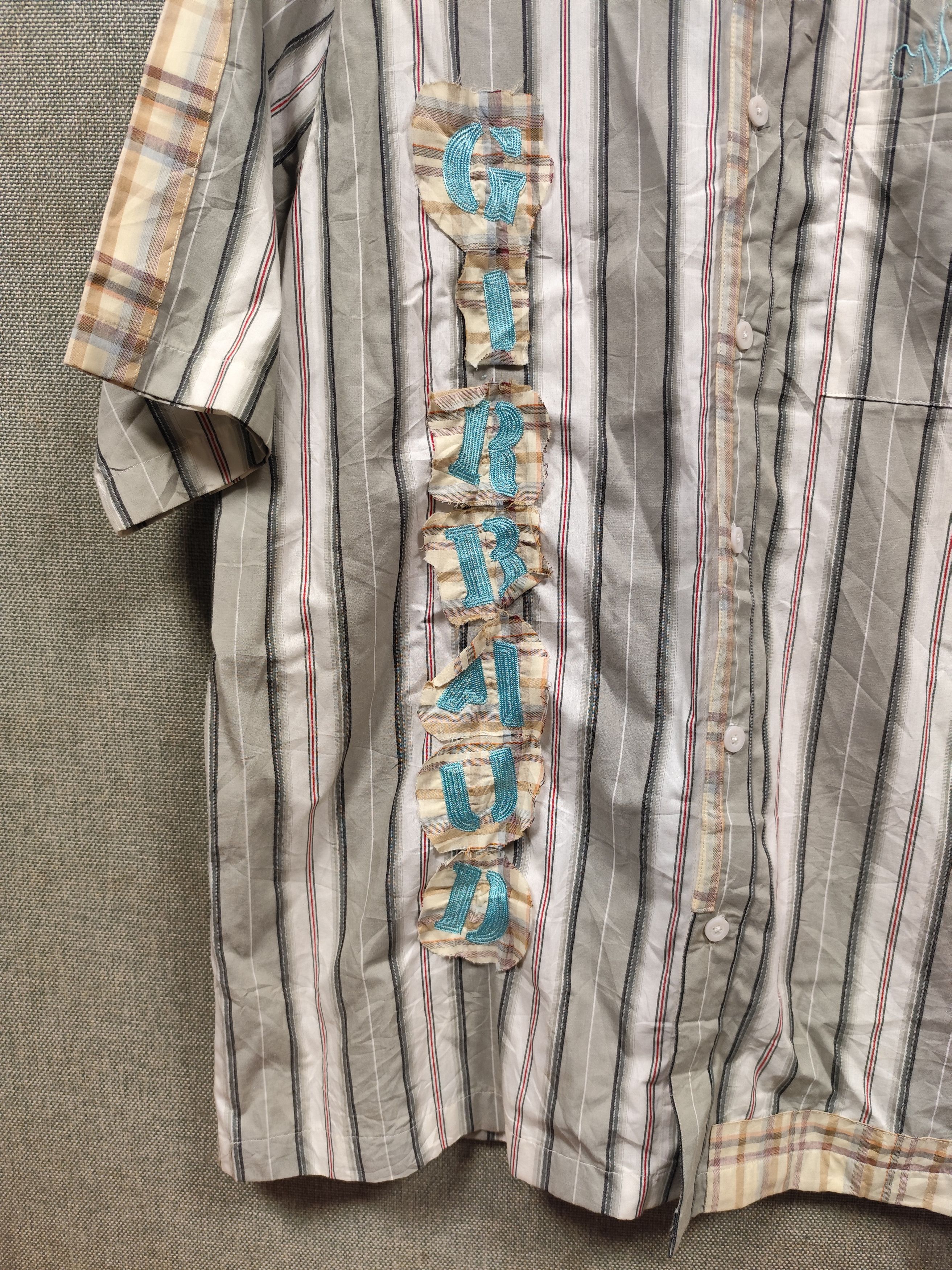 Marithe + Francois Girbaud Marithe Girbaud Francois Button Up Shirt Size US XL / EU 56 / 4 - 3 Thumbnail