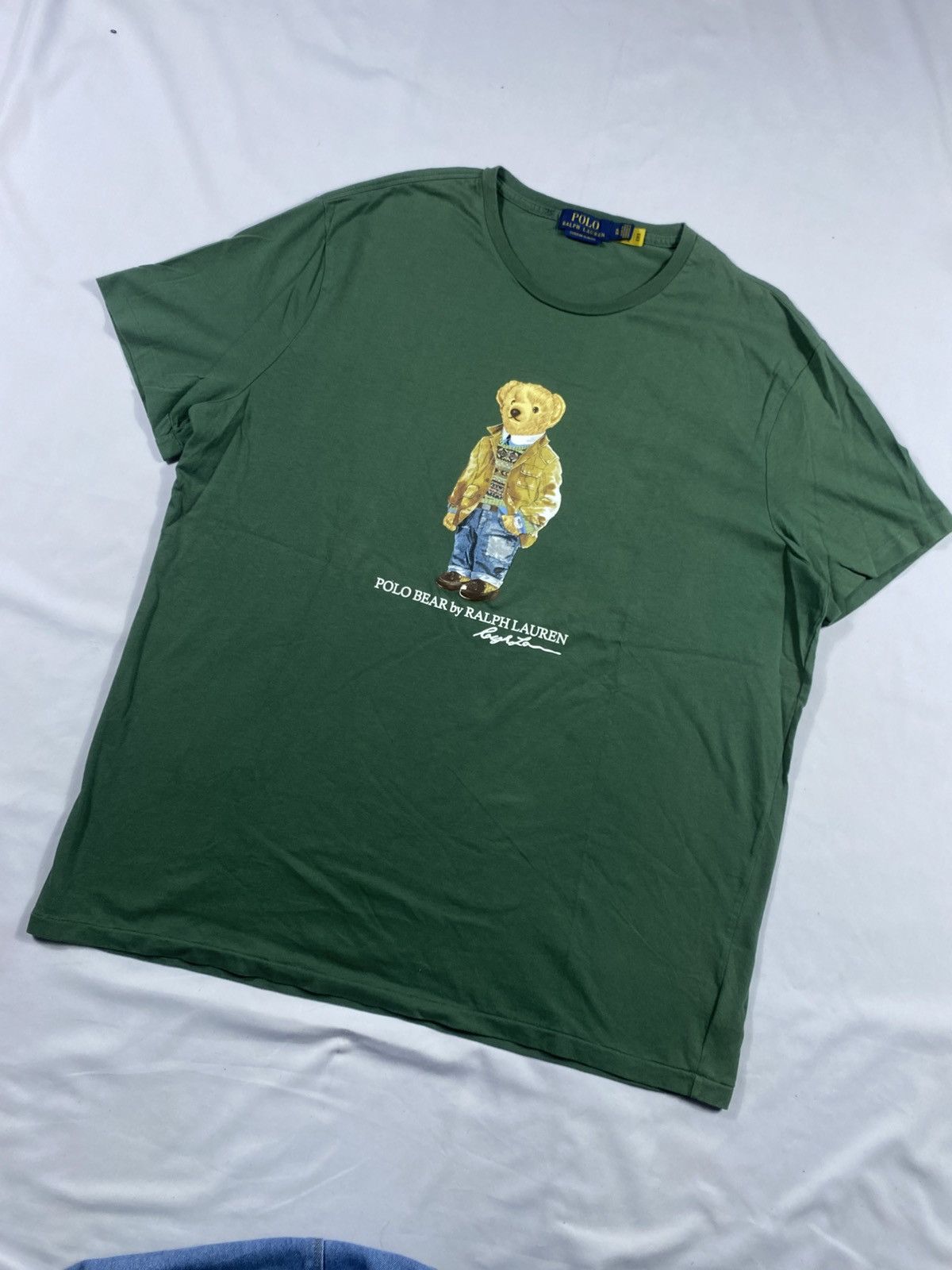 Polo Ralph Lauren Polo Bear Ralph Lauren Tshirt Size US XL / EU 56 / 4 - 2 Thumbnail