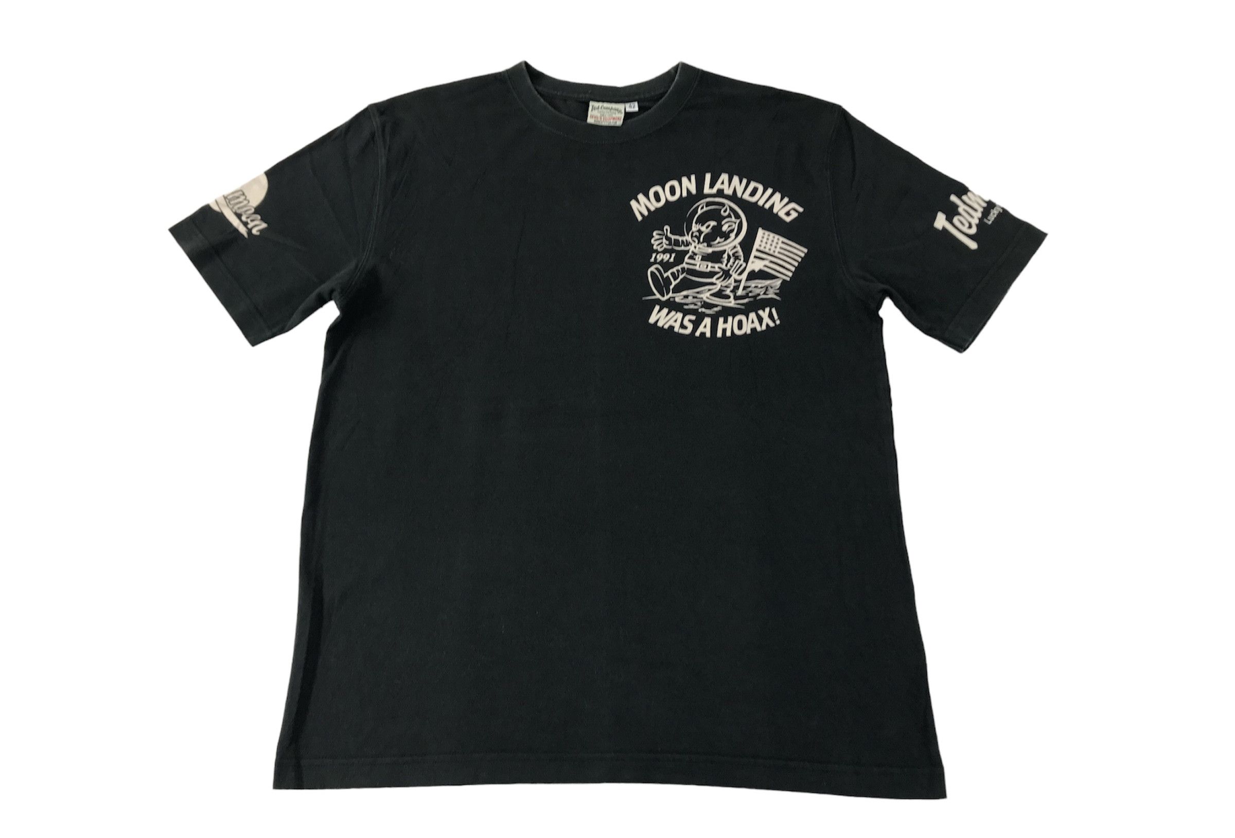 Tedman Teds Company Devil Equipment Moon Landing Hoax Tee Size US M / EU 48-50 / 2 - 3 Thumbnail