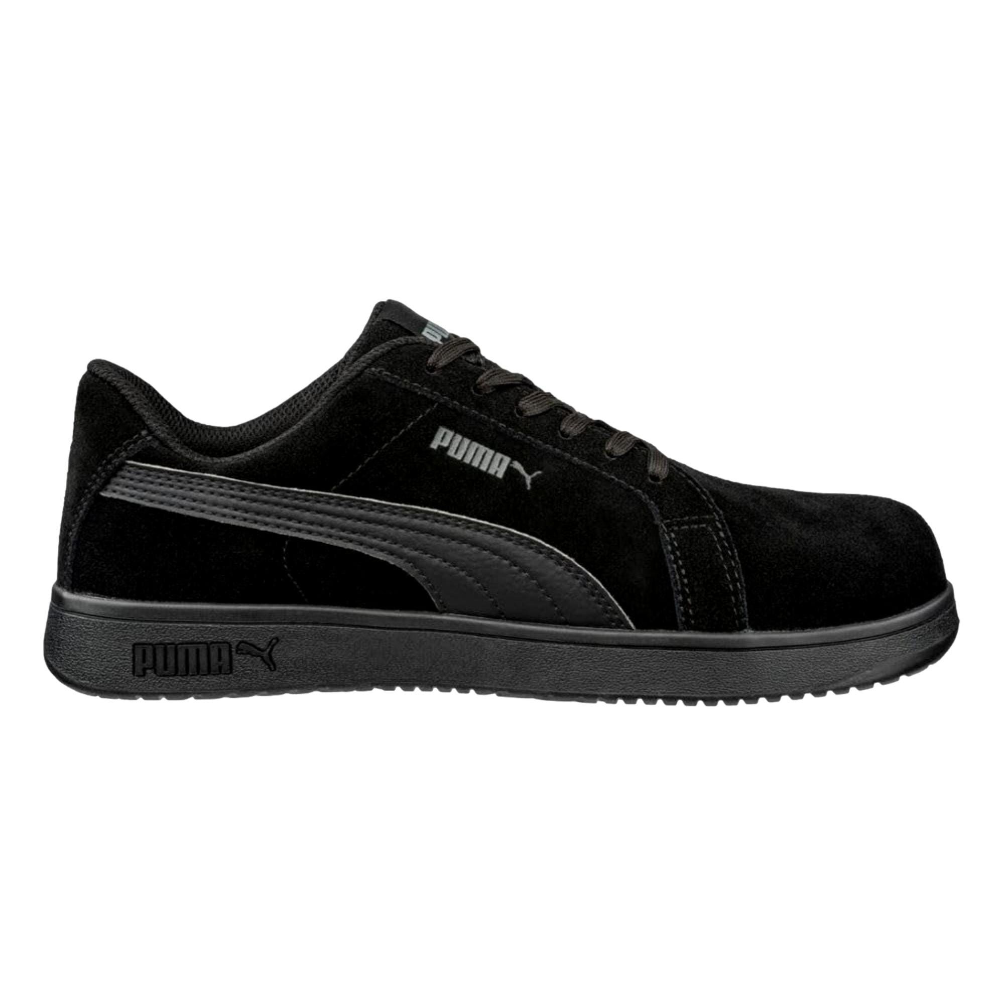 Puma Iconic Suede Low EH Black / Black / Black 640345 Size US 10 / IT 40 - 1 Thumbnail