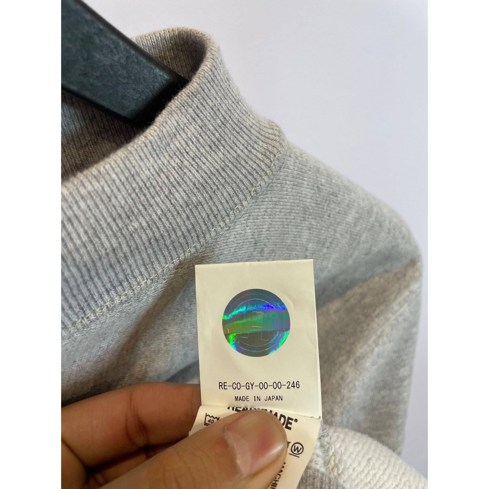 READYMADE Ready Made Crewneck Grey Black New Small With Tags Size US S / EU 44-46 / 1 - 5 Thumbnail