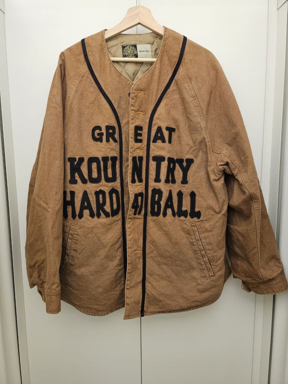 激安ブランド Kapital × Hardball Baseball 47 Kountry Great Kountry Kapital ウェア