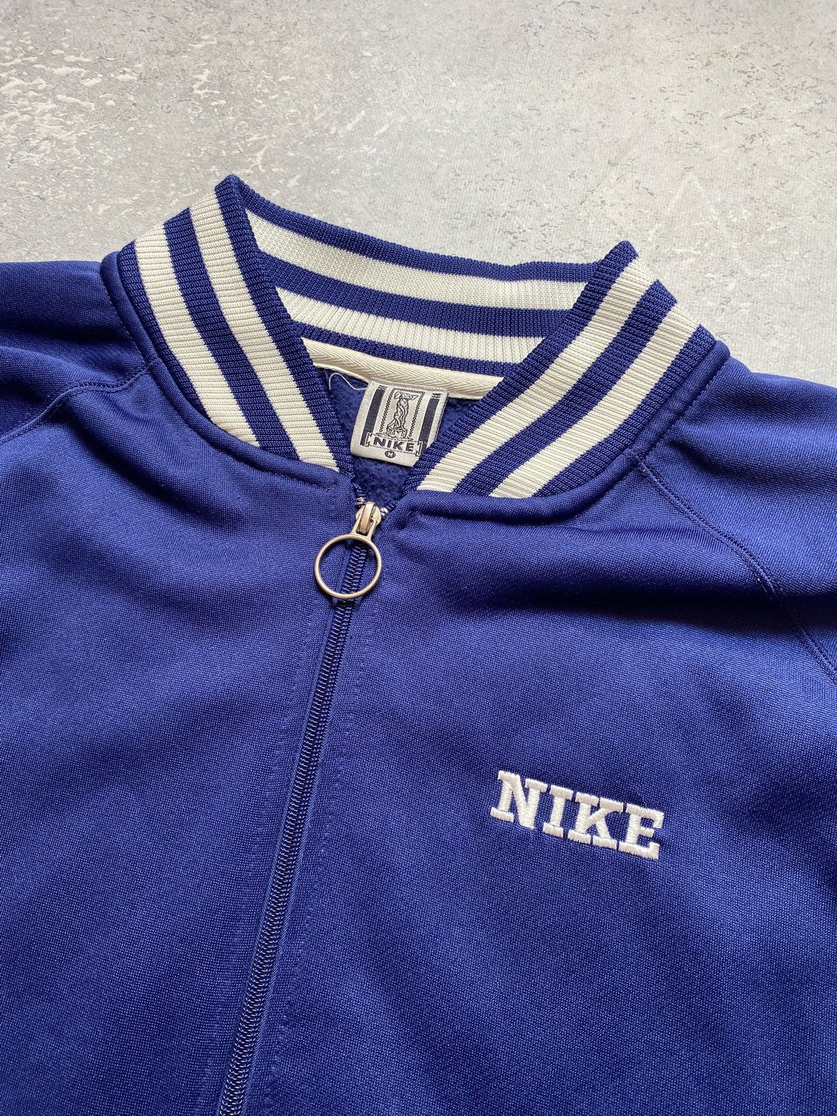 Vintage Vintage Nike Men’s Blue Zip Hoodie Size Medium Size US M / EU 48-50 / 2 - 5 Thumbnail