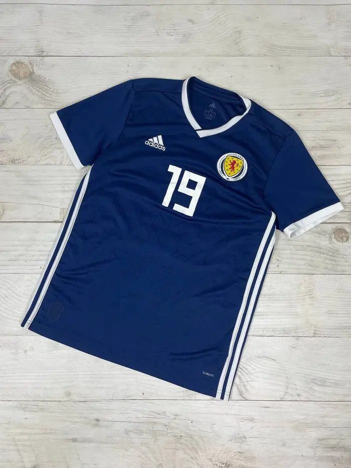 Adidas Adidas Scotland 2017 2019 #19 Home Shirt And Shorts Jersey Size US M / EU 48-50 / 2 - 2 Thumbnail