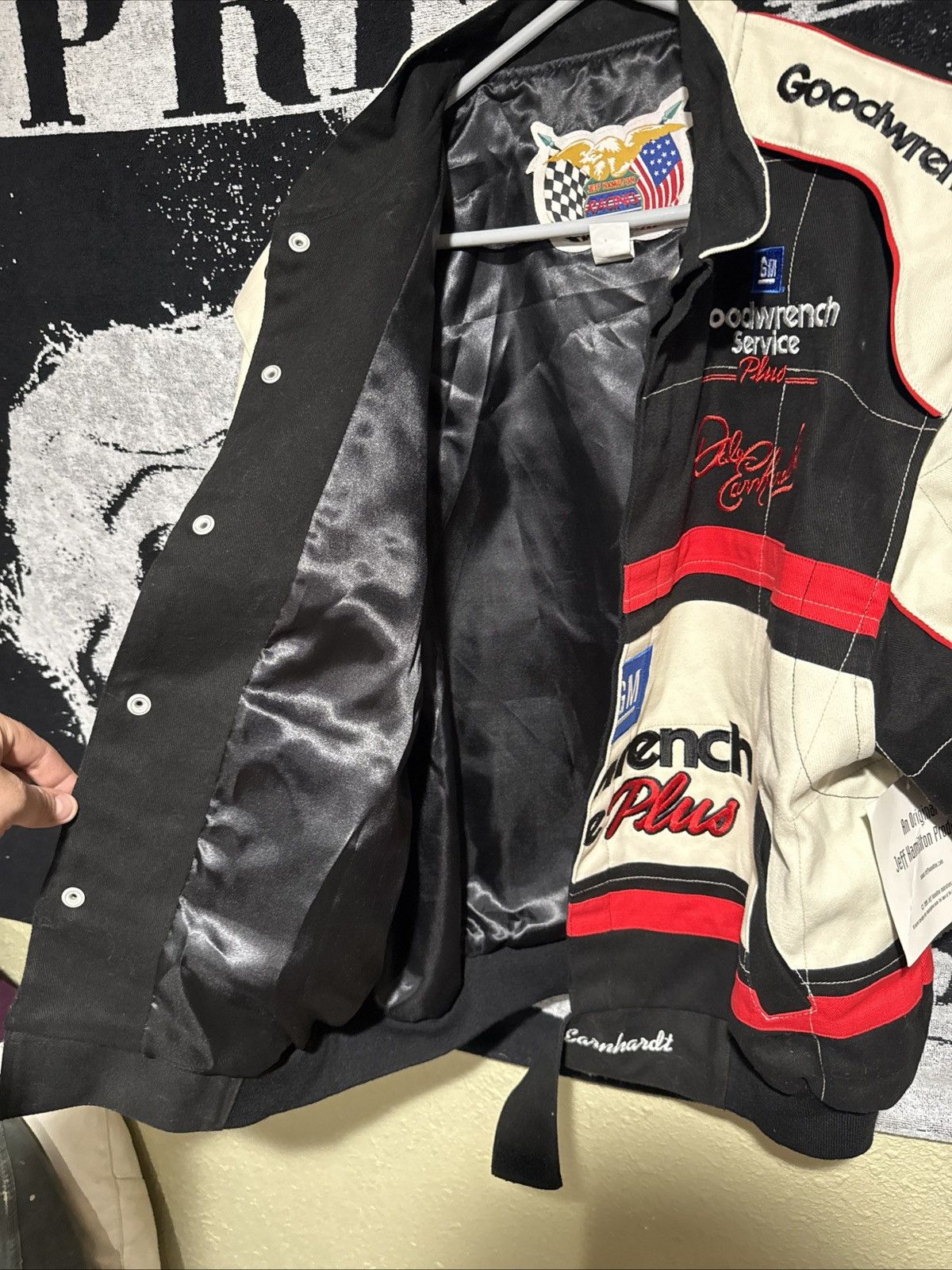 Jeff Hamilton NWT VTG 90’s Jeff Hamilton Jacket Sz L Dale Earnhardt Sr. Size US L / EU 52-54 / 3 - 12 Thumbnail