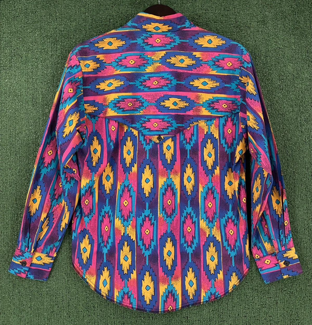 Other VTG T-W Colorful Southwestern Pattern Heavyweight Womens Med Size M / US 6-8 / IT 42-44 - 4 Thumbnail