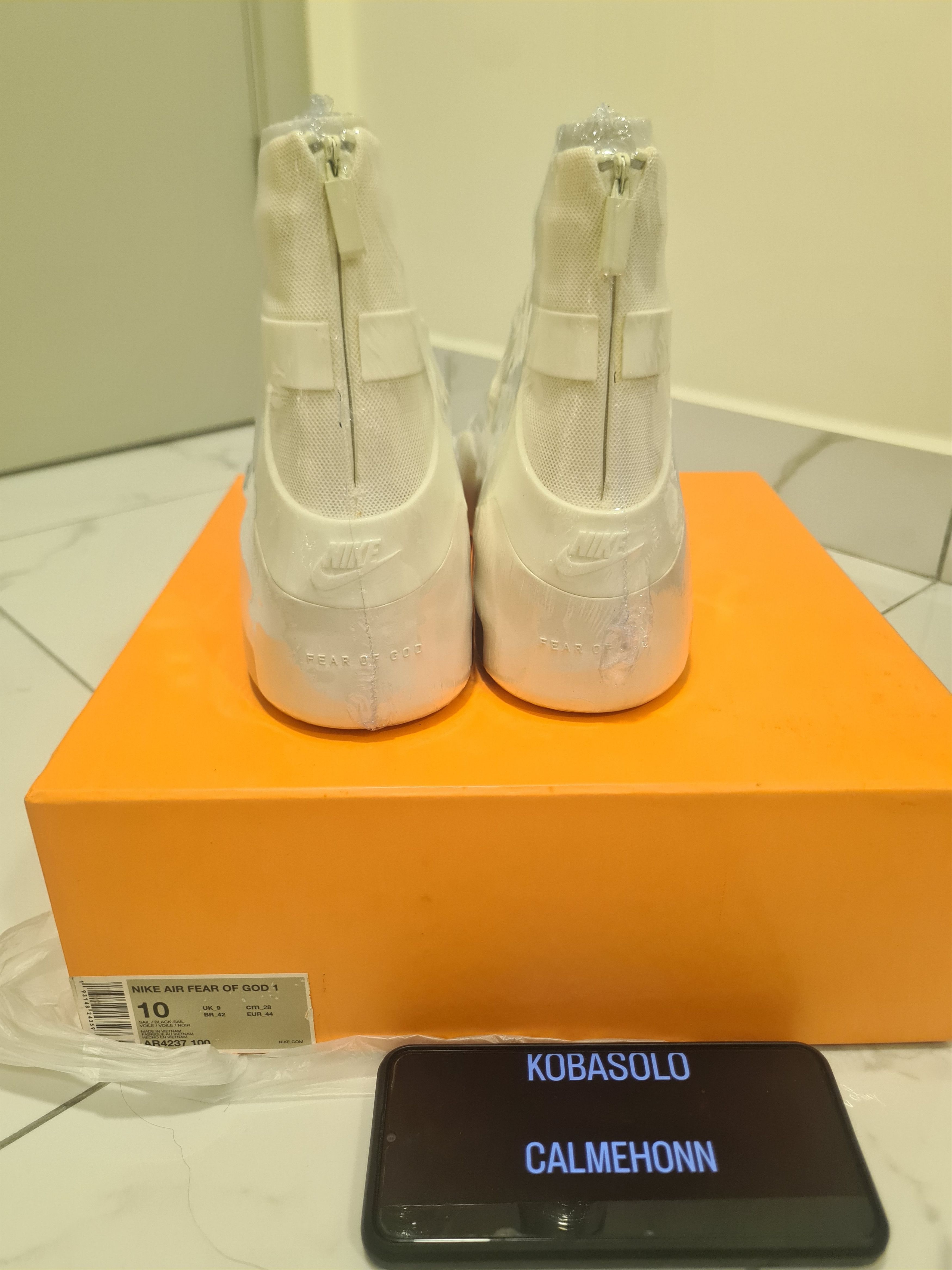 Fear of God × Nike Nike Fear of god Sail Size US 10 / EU 43 - 6 Thumbnail