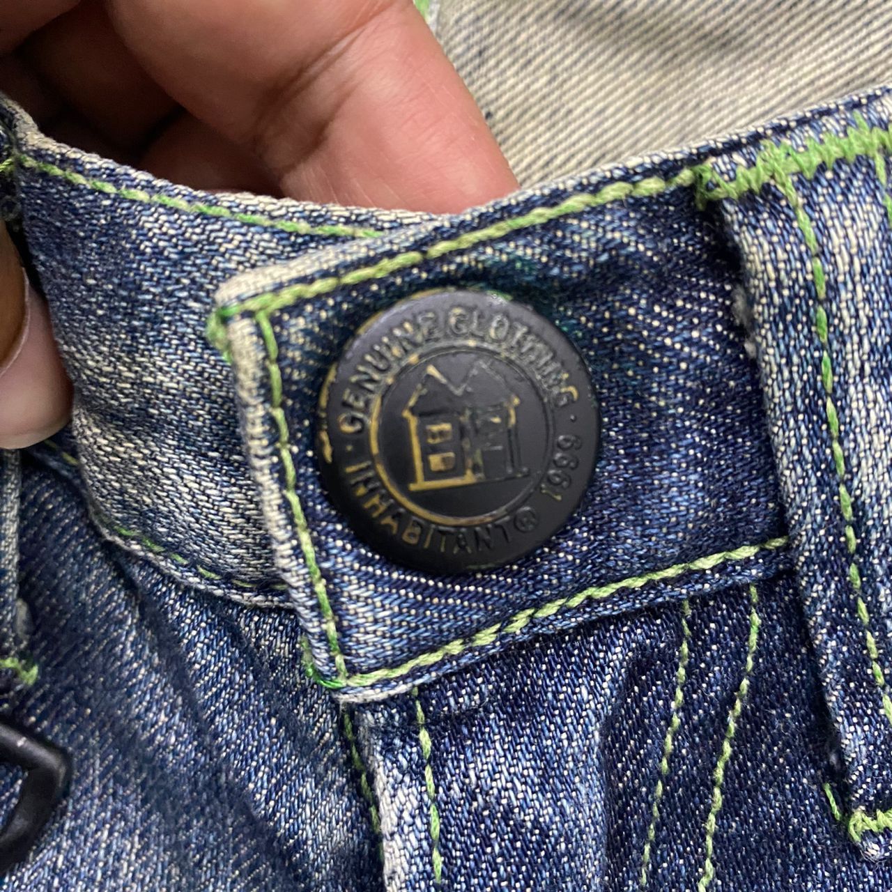 INHABIT 💥Best Offer💥Vintage Inhabitants Distressed Denim Size US 29 - 12 Thumbnail