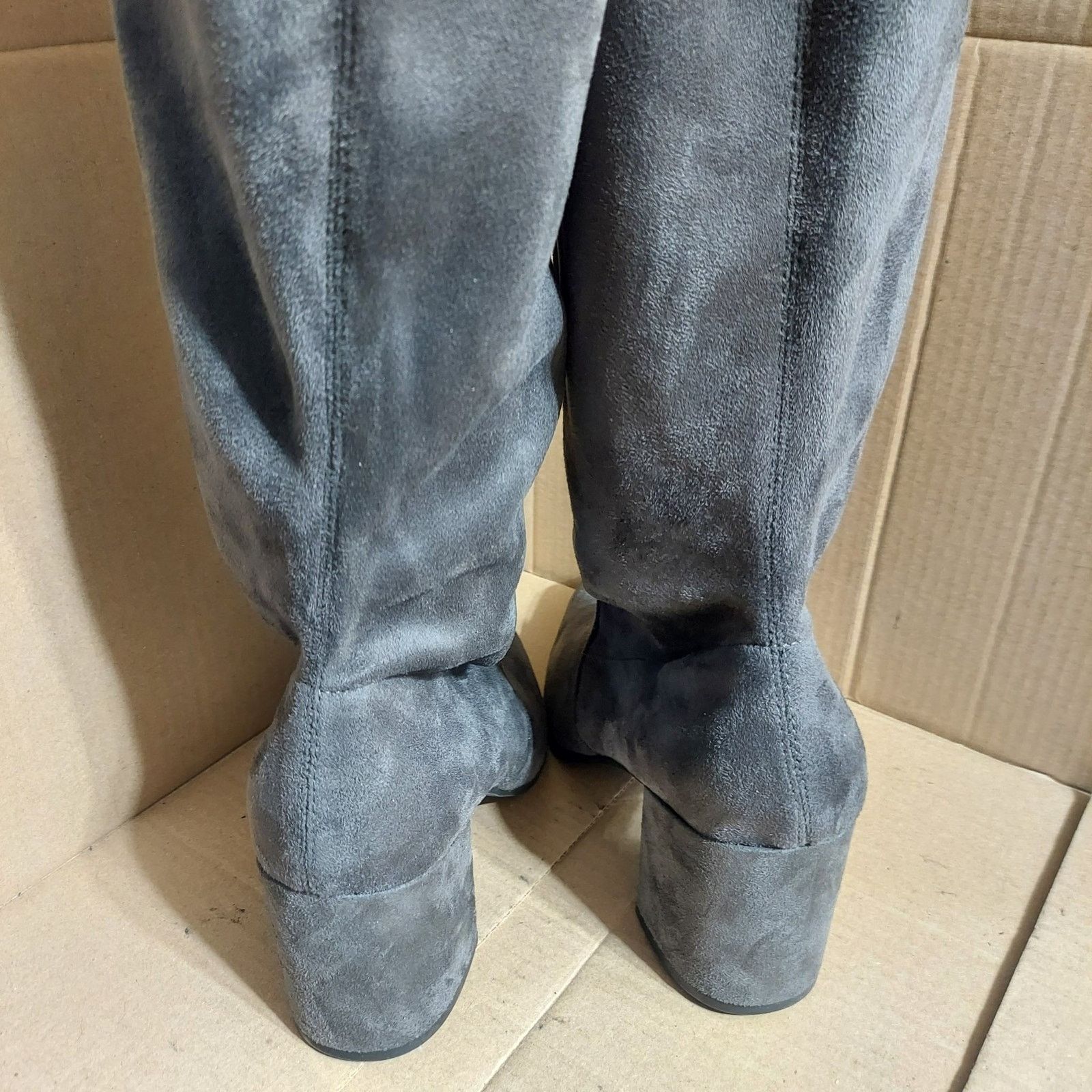 Other Torrid Women's US 9.5 W Over The Knee Zip Up Boots NWOT Size US 9.5 / IT 39.5 - 4 Thumbnail