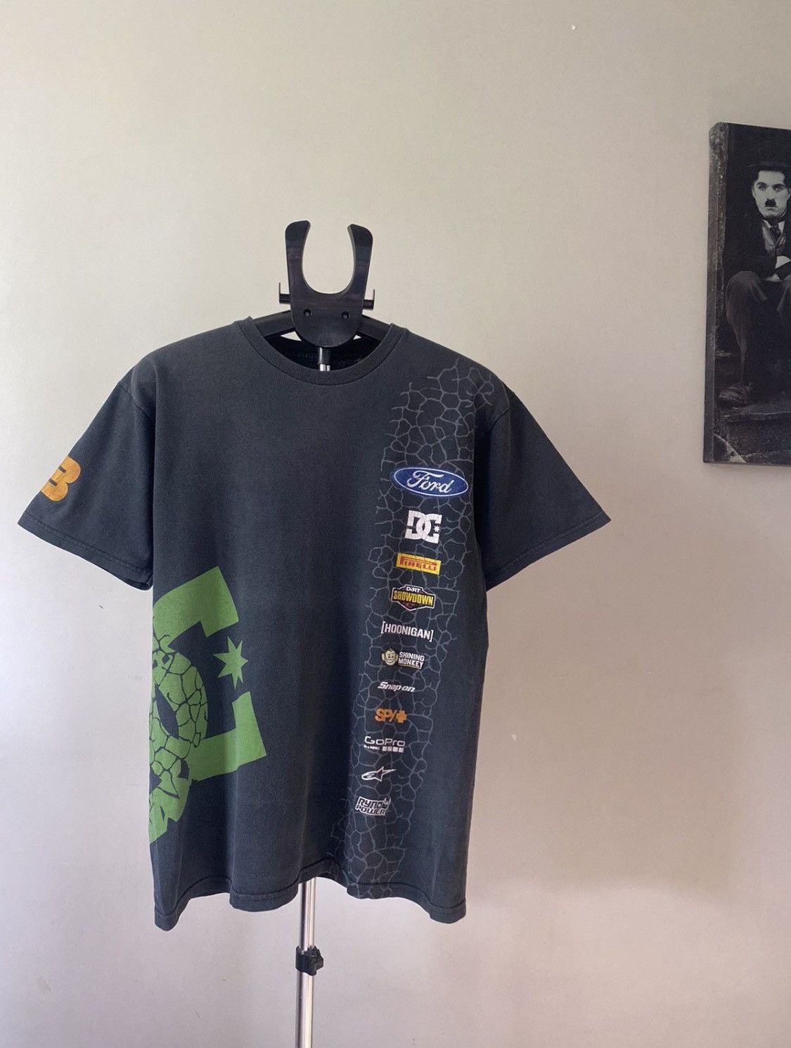 DC × Ford Vintage DC Black 43 Ford Monster Energy T-Shirt Size US M / EU 48-50 / 2 - 1 Thumbnail
