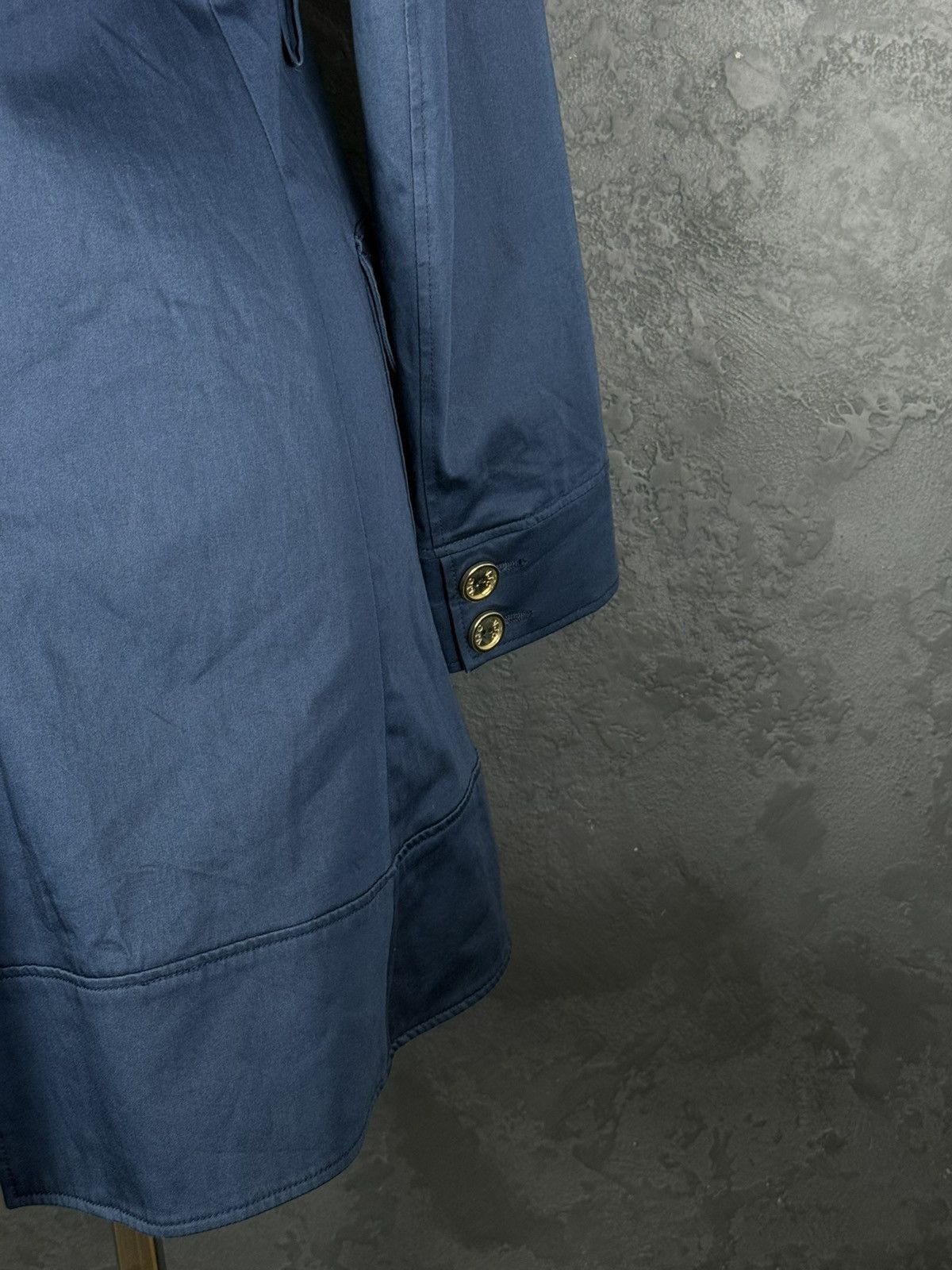 Versace Vintage Versace Jeans Couture 90s Trench Coat jacket Size L / US 10 / IT 46 - 15 Thumbnail