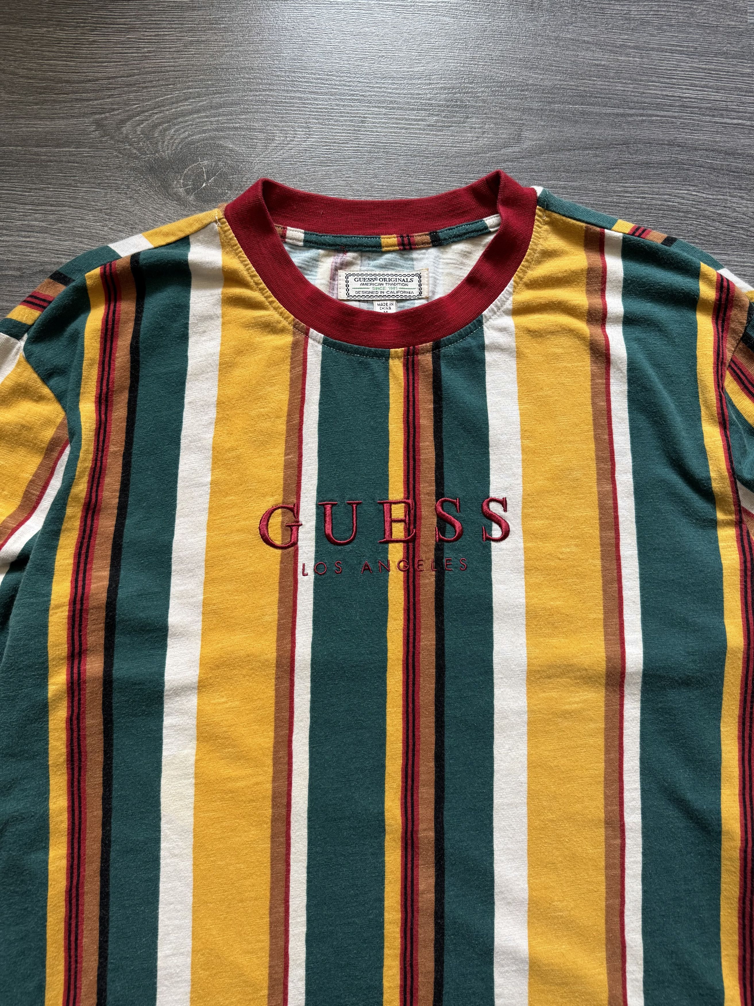 Guess Guess Striped Long Sleeve T-Shirt A$AP Rocky Size US M / EU 48-50 / 2 - 3 Thumbnail