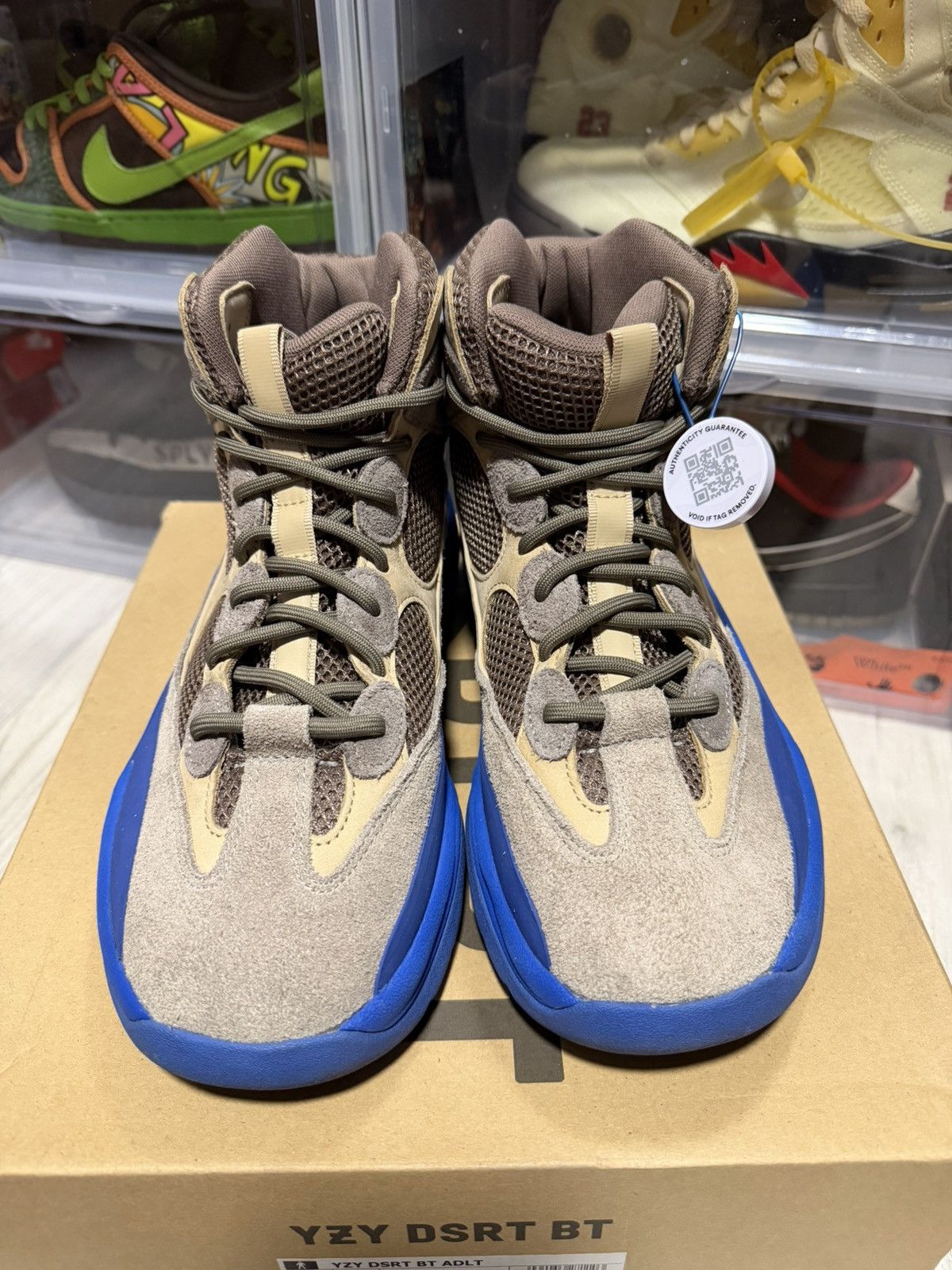 Adidas × Kanye West Adidas Yeezy Desert Boot Taupe Blue Size US 10.5 / EU 43-44 - 4 Thumbnail