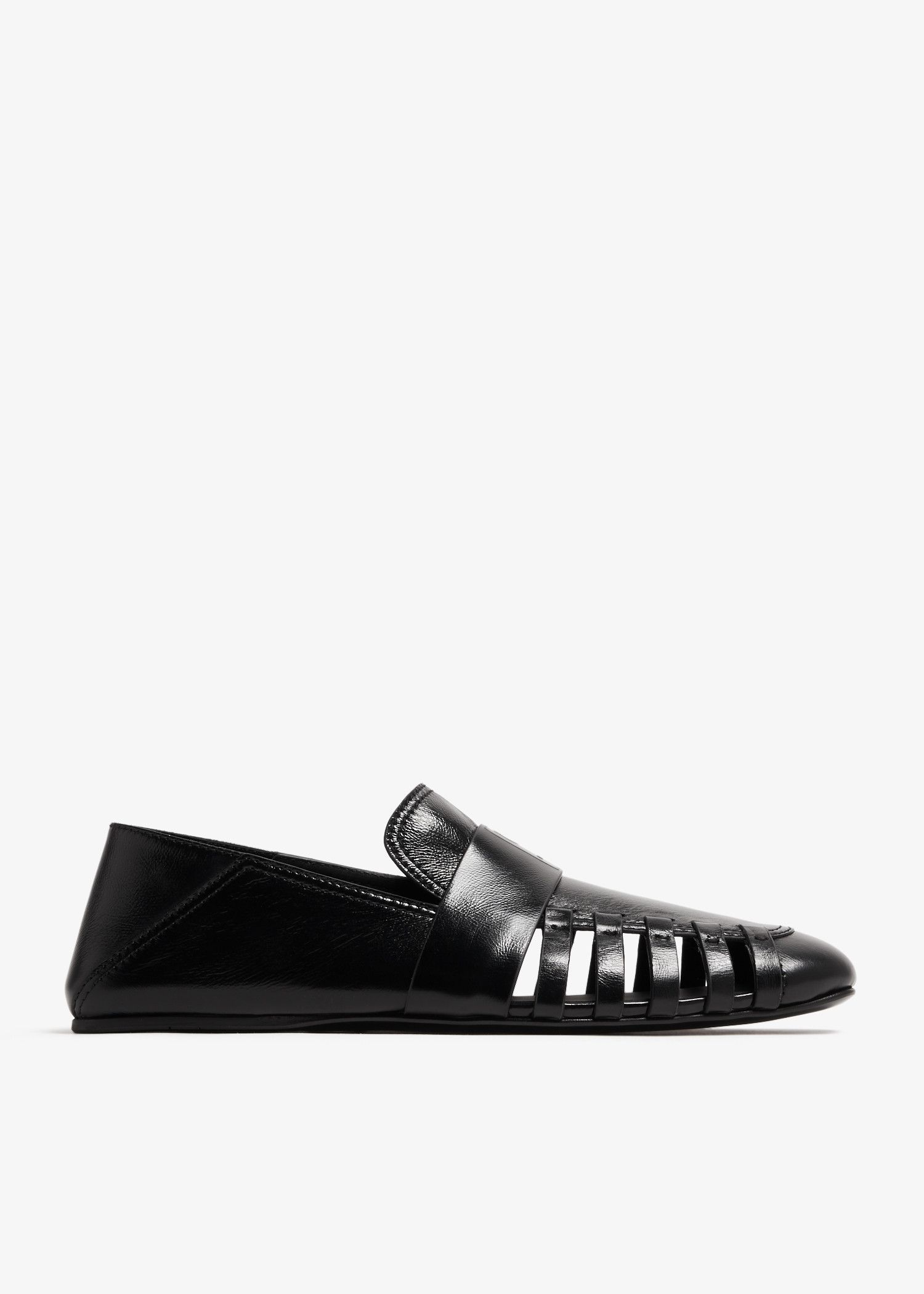Salvatore Ferragamo o1s1rm0924 Summer Loafers in Black Size US 6 / EU 39 - 1 Thumbnail
