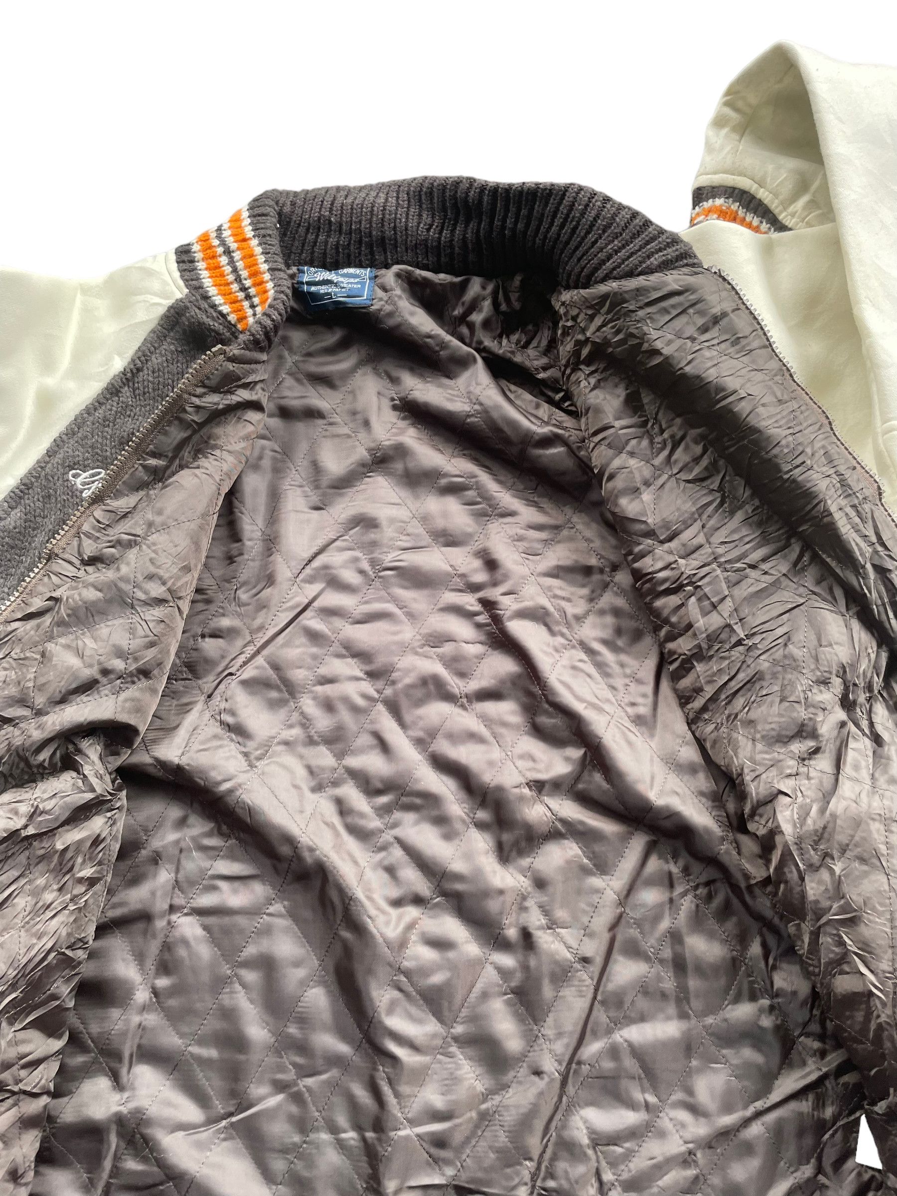 Japanese Brand Willpips Knitwear Varsity Jacket Size US L / EU 52-54 / 3 - 6 Thumbnail