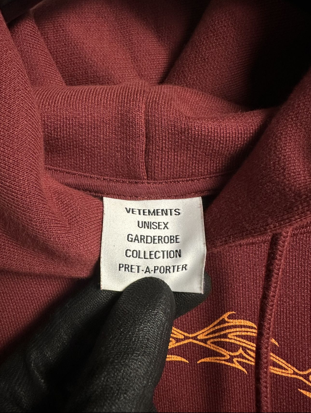Vetements Vetements Vital Existence Hoodie Size US XS / EU 42 / 0 - 7 Thumbnail