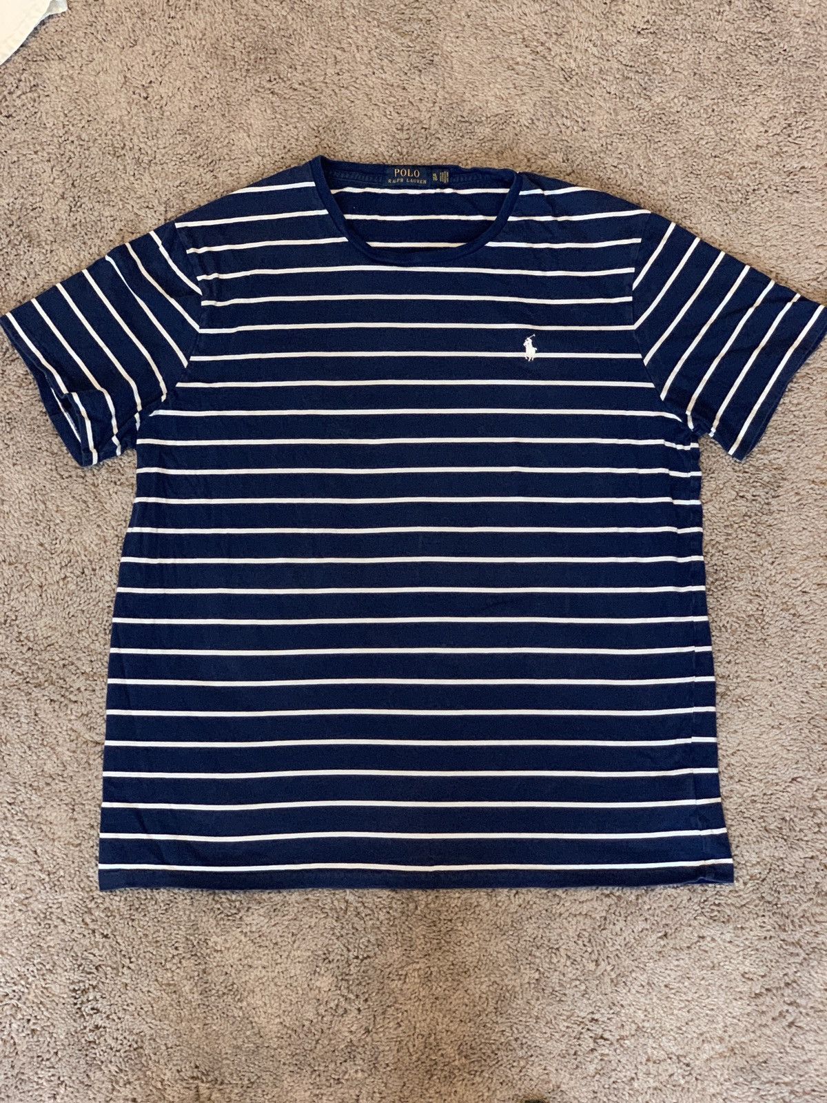 Polo Ralph Lauren Polo Ralph Lauren Striped Shirt Size US XL / EU 56 / 4 - 1 Thumbnail